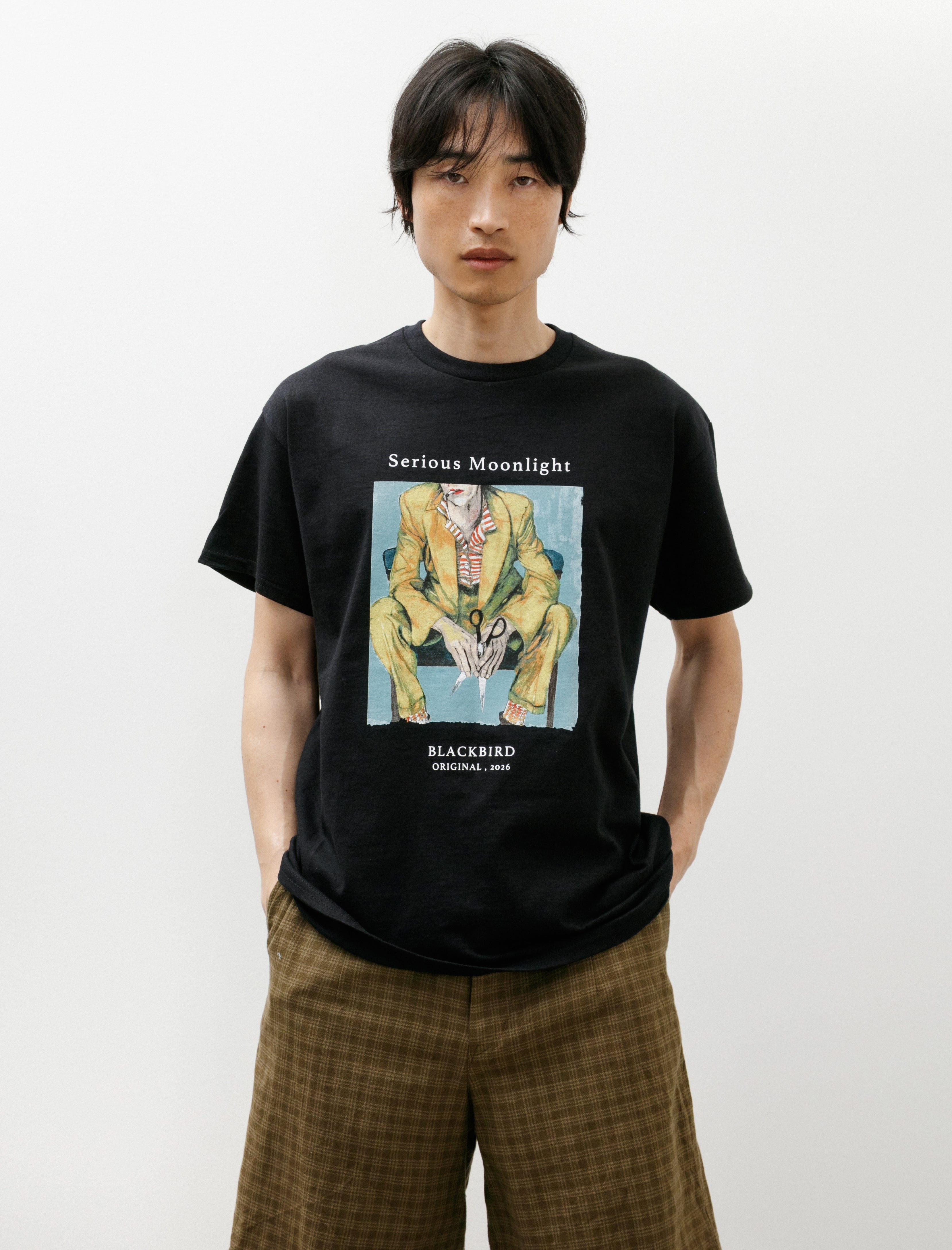 Blackbird Short Sleeve T-Shirt Black