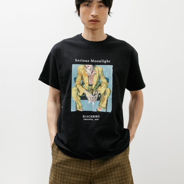 Blackbird Short Sleeve T-Shirt Black – Neighbour