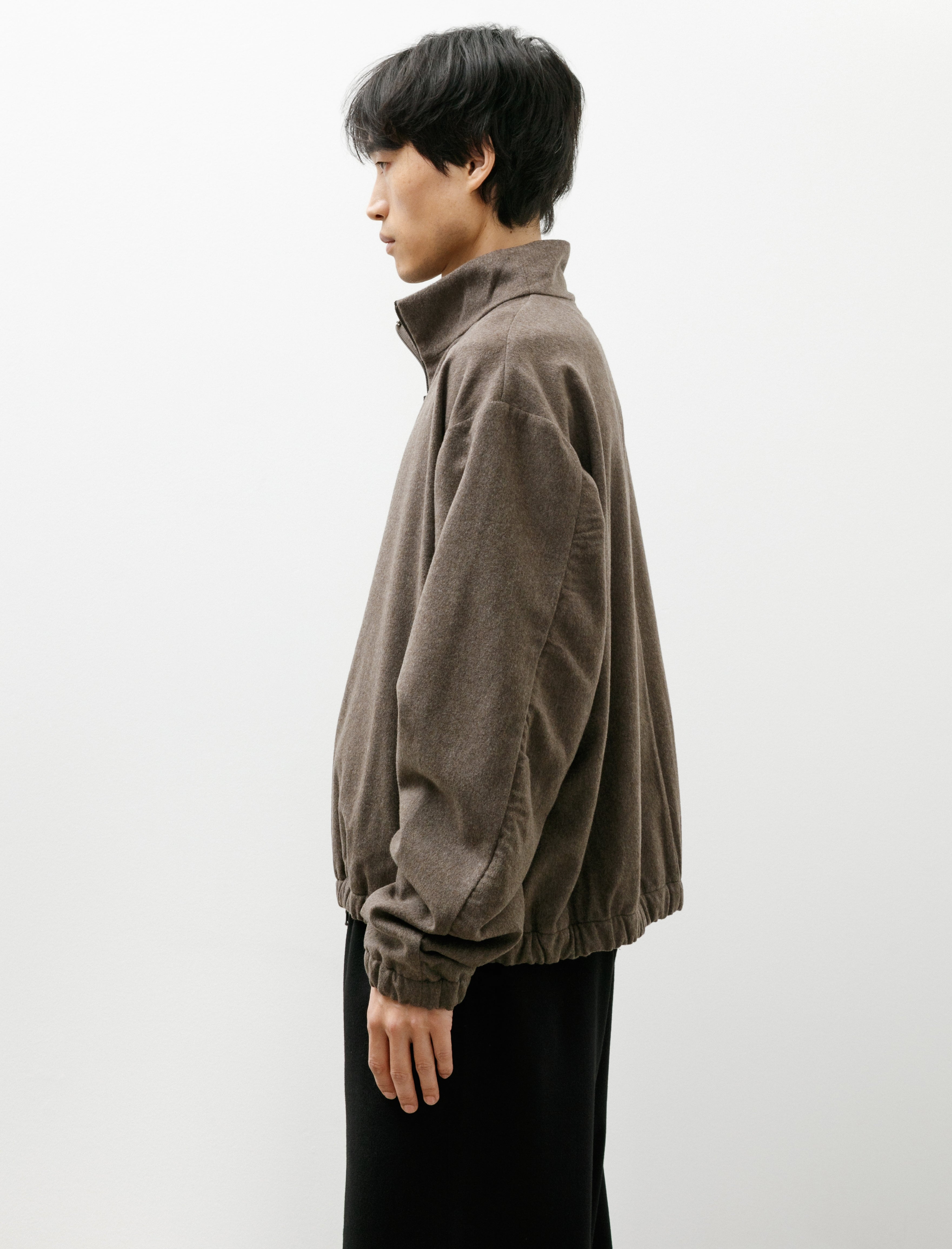Gabriela Coll No.261 Heavy Wool Zipper Jacket Dust