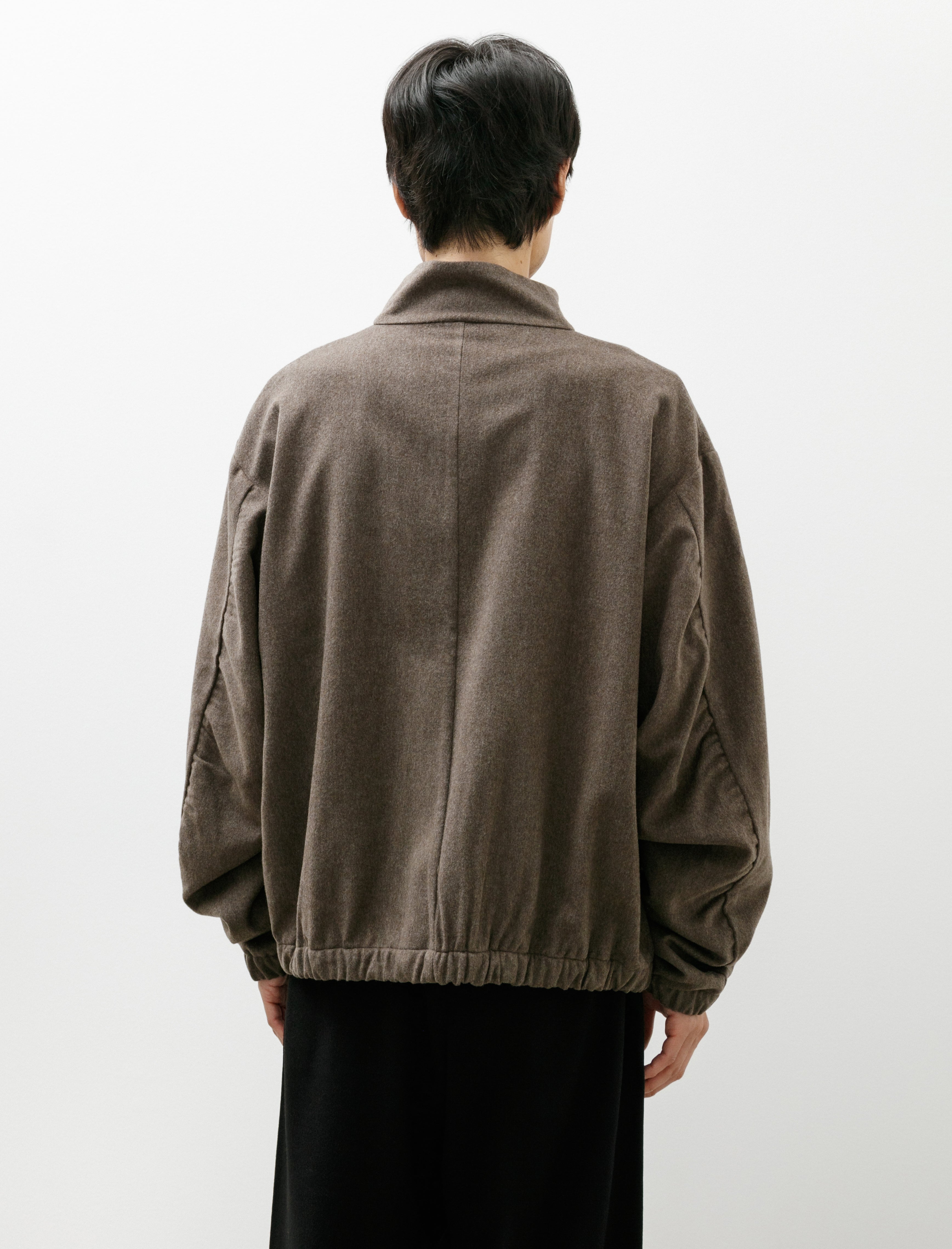 Gabriela Coll No.261 Heavy Wool Zipper Jacket Dust