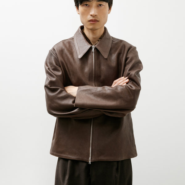 Gabriela Coll No.285 Leather Pocket Jacket Dust Lambskin – Neighbour