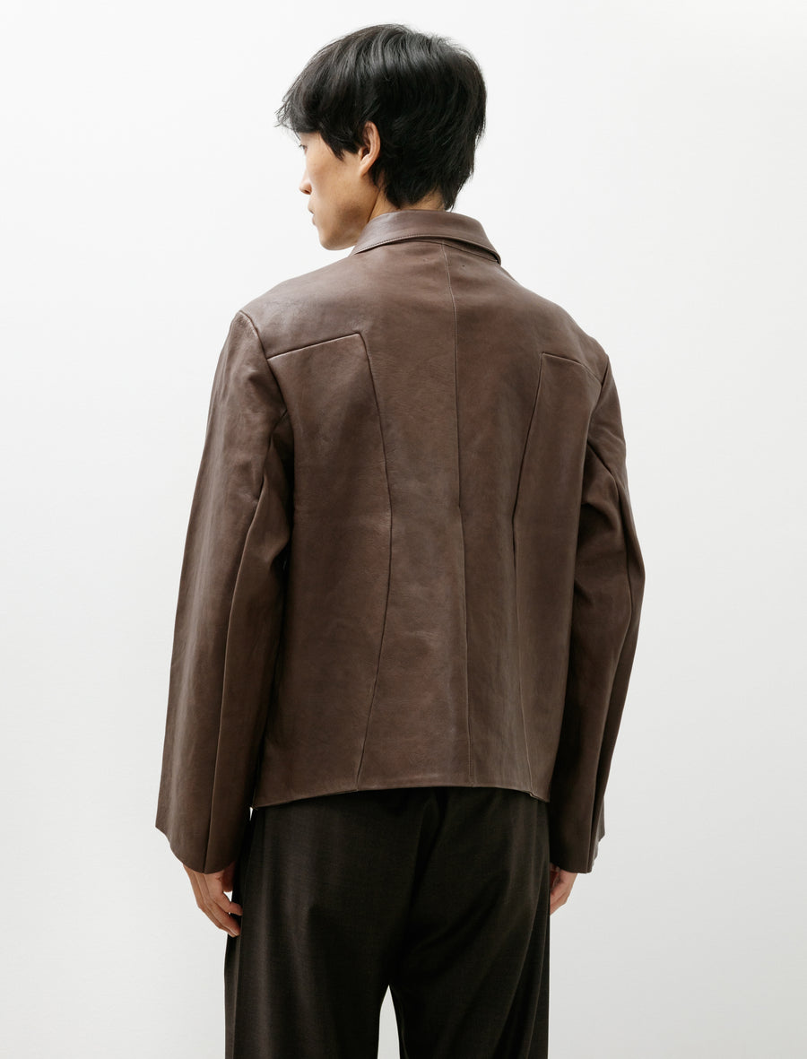 No.285 Leather Pocket Jacket Dust Lambskin - Image 3