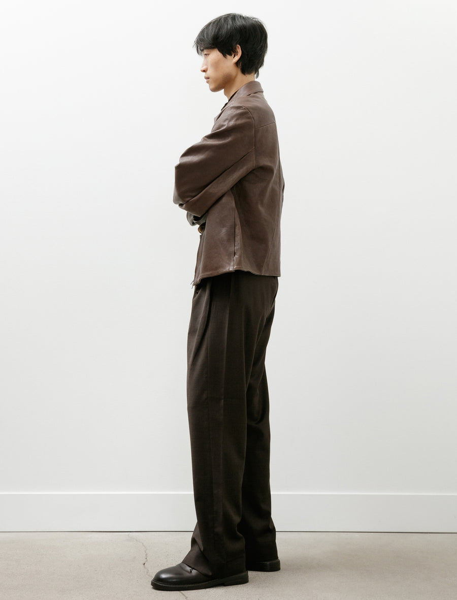 No.285 Leather Pocket Jacket Dust Lambskin - Image 12