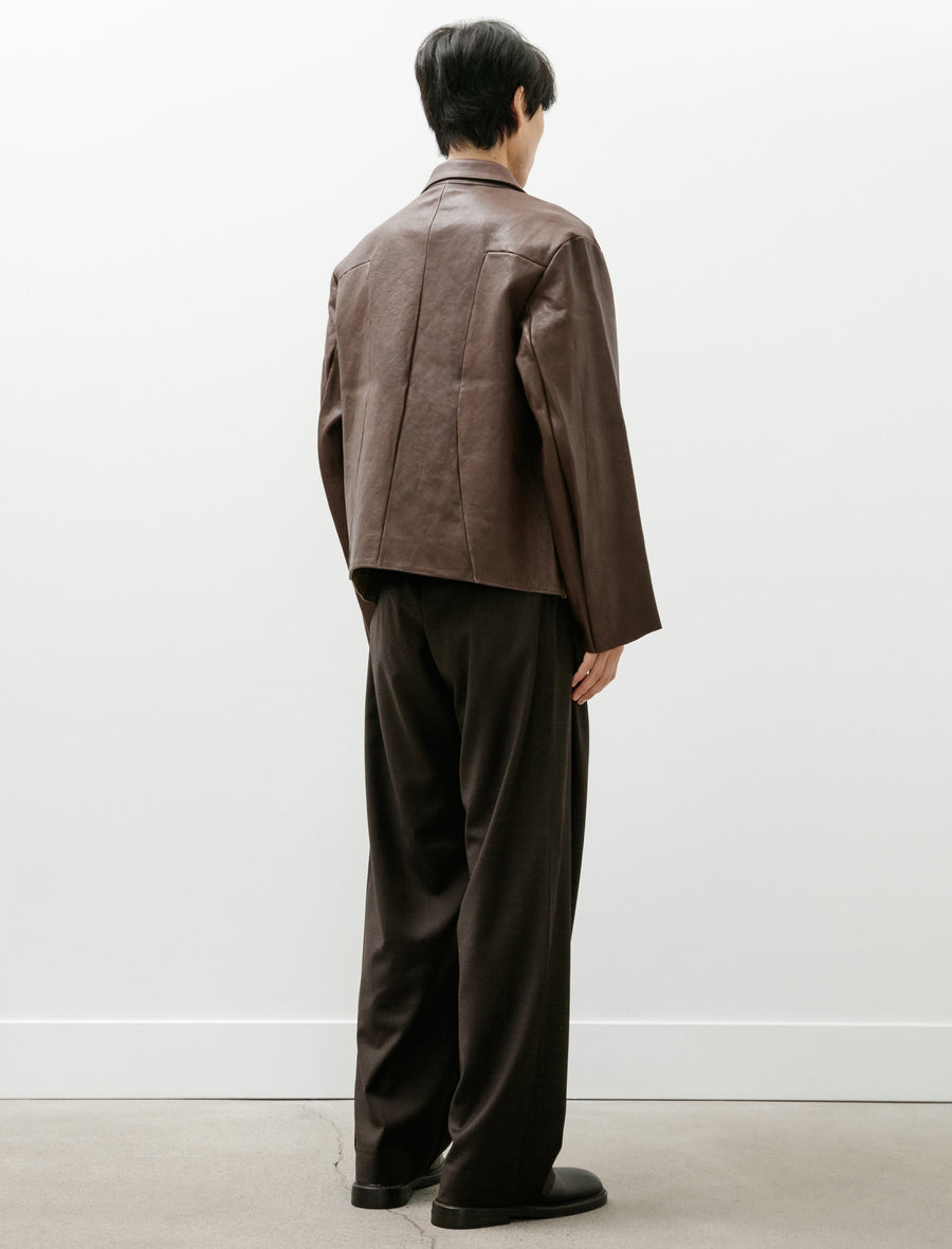 No.285 Leather Pocket Jacket Dust Lambskin - Image 13