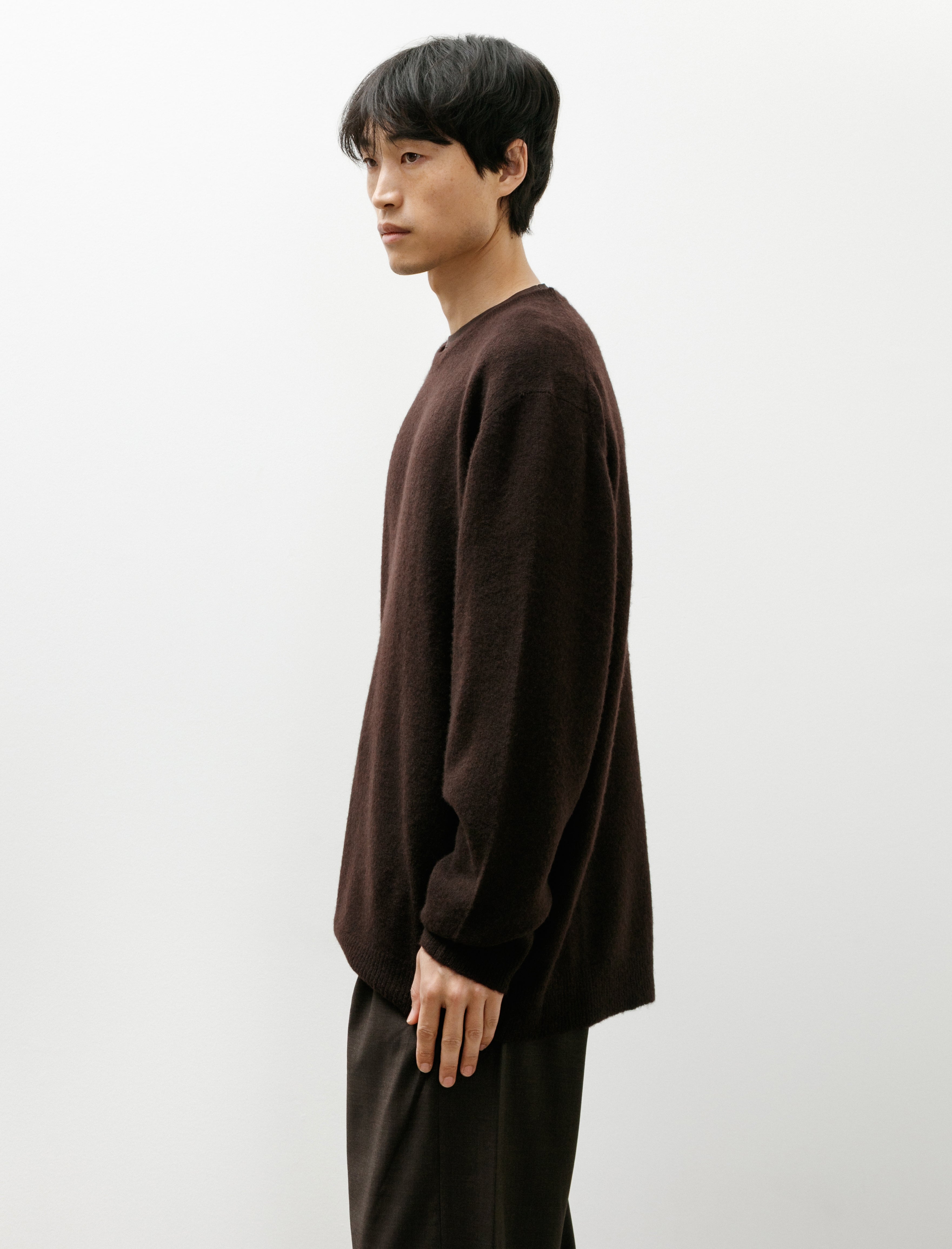 Gabriela Coll No.344 Cashmere Silk Pullover Brown