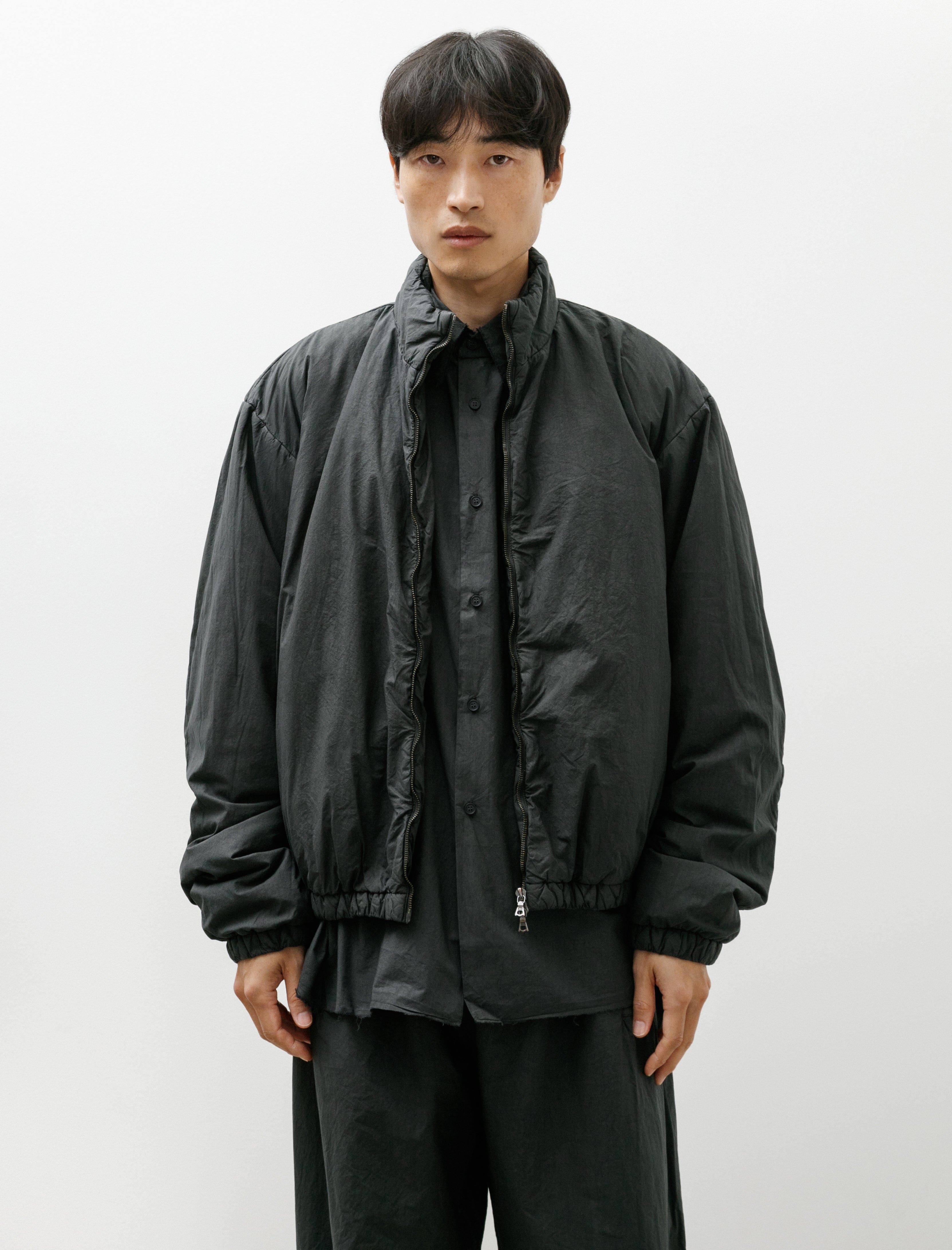 Gabriela Coll No.340 Poplin Padded Jacket Black
