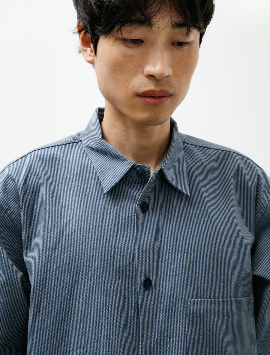 R21 Shirt-8 Weather Shirt PK Petrol Oxford - Image 4