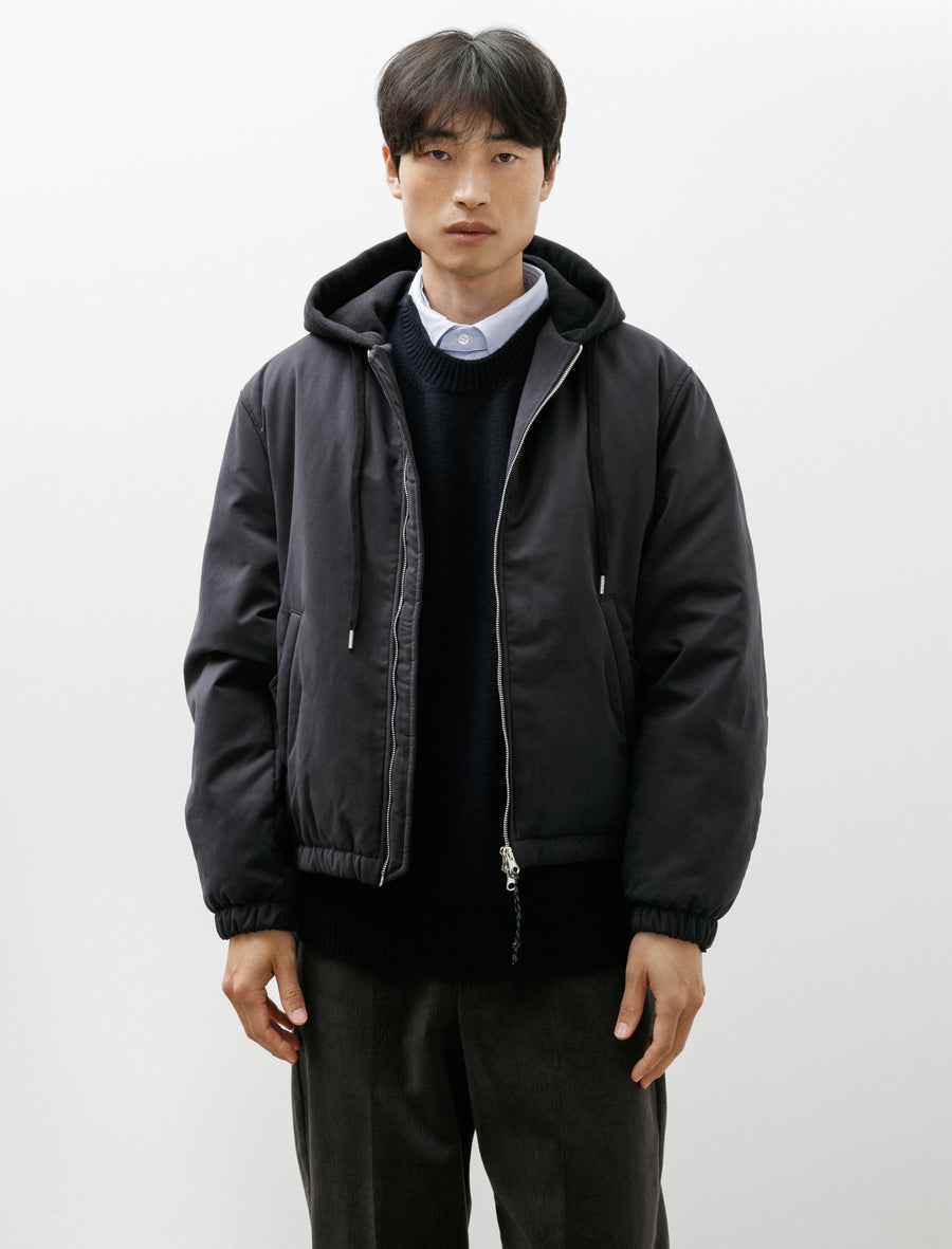 Hooded Bomber Navy - Image 4
