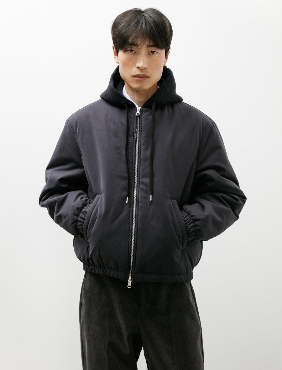 Hooded Bomber Navy - Image 1