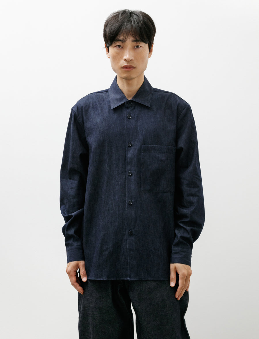 R21 Shirt-4 OD Shirt Organic 6oz Denim - Image 1