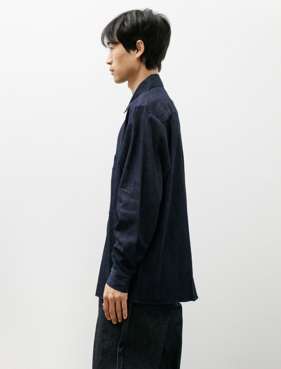 R21 Shirt-4 OD Shirt Organic 6oz Denim - Image 3