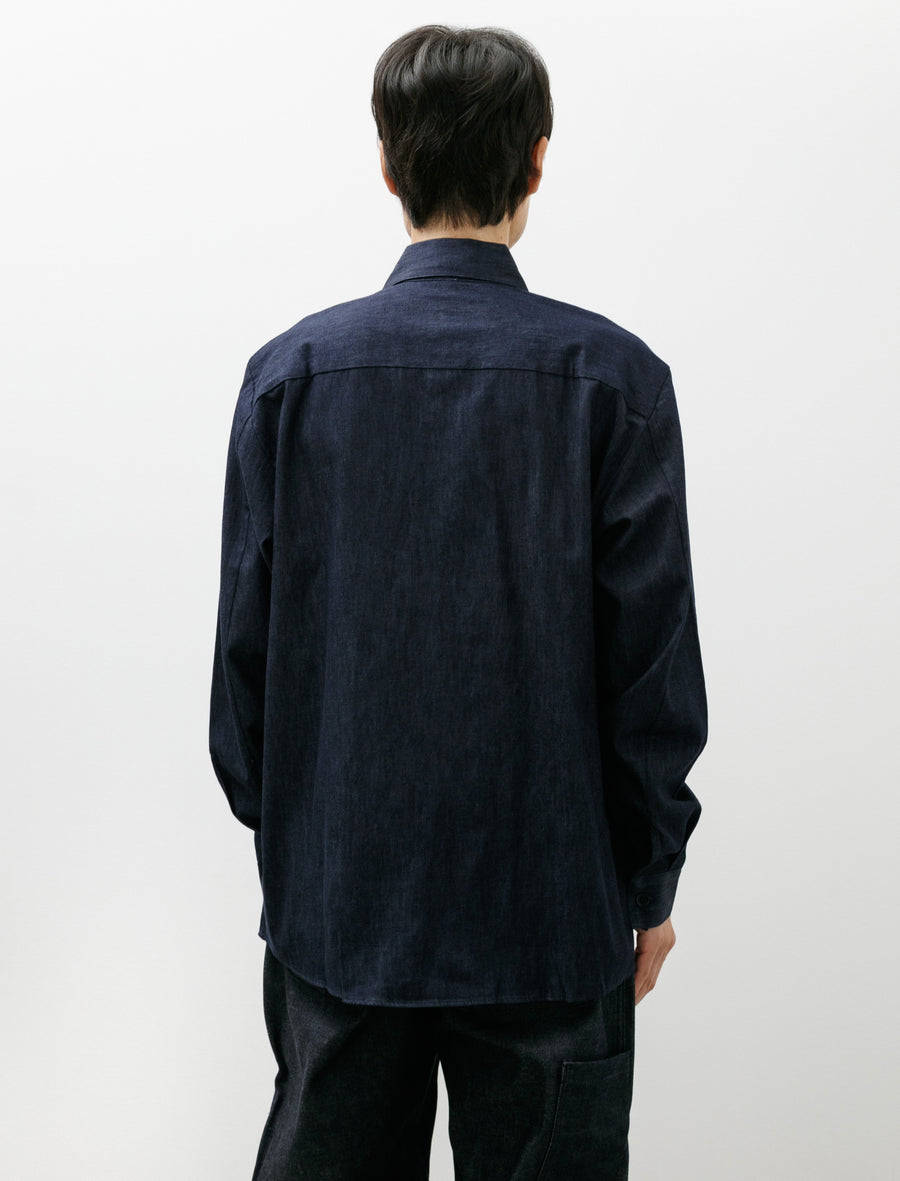 R21 Shirt-4 OD Shirt Organic 6oz Denim - Image 2