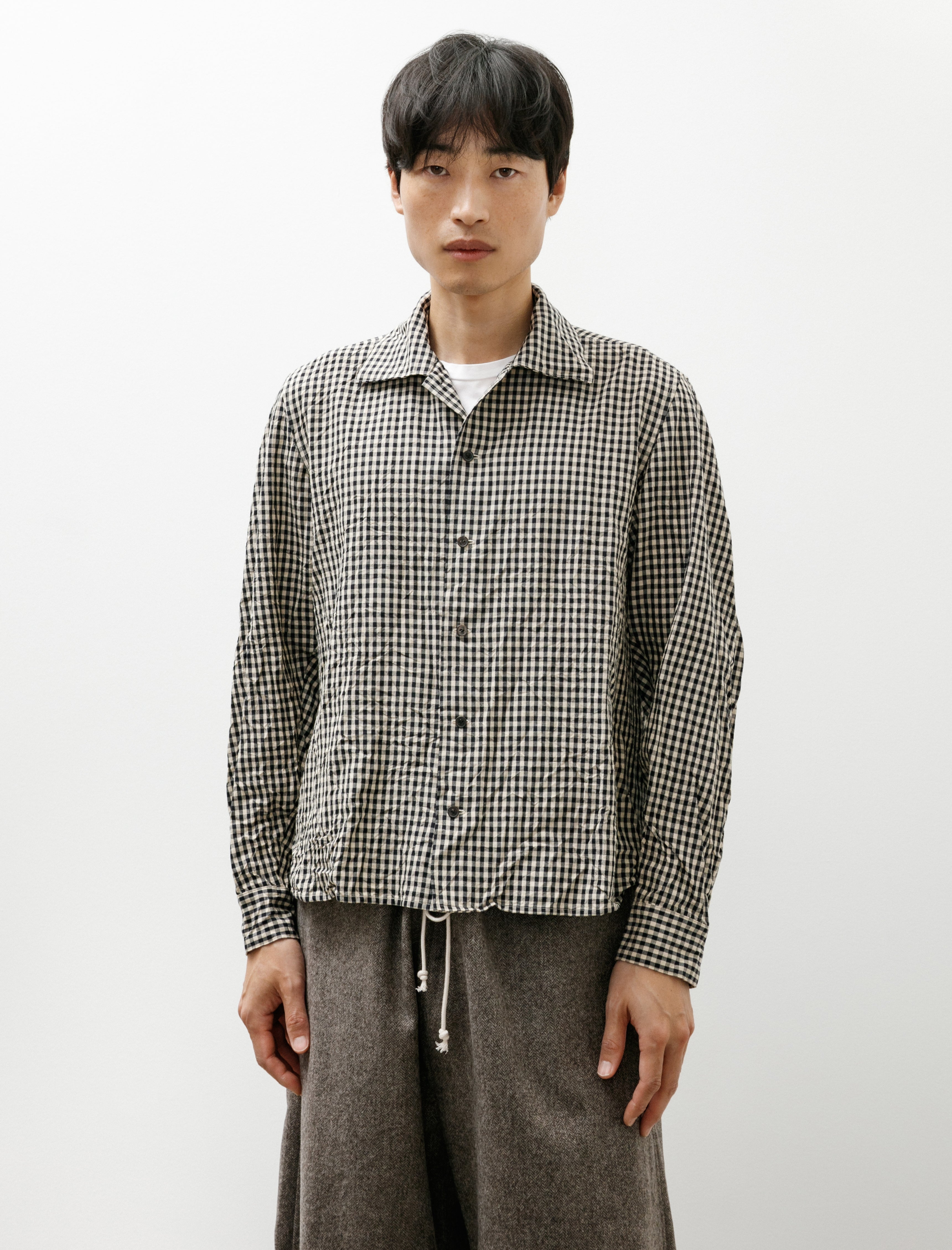 Unkruid Classic Shirt Wool Silk Check