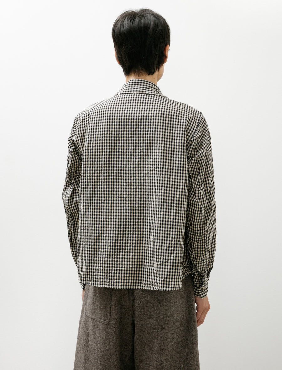 Classic Shirt Wool Silk Check - Image 2
