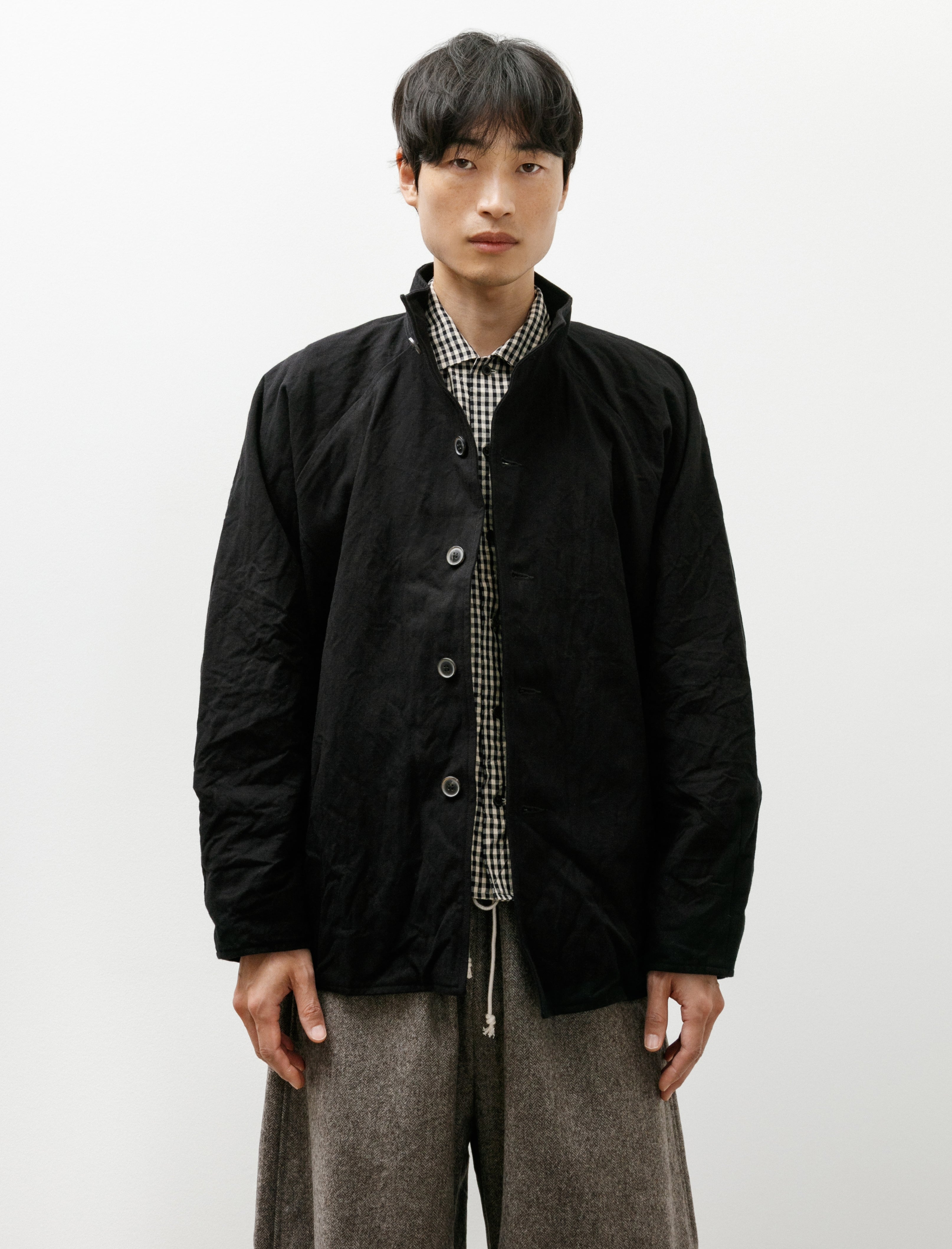 Unkruid Late Night Black Herringbone