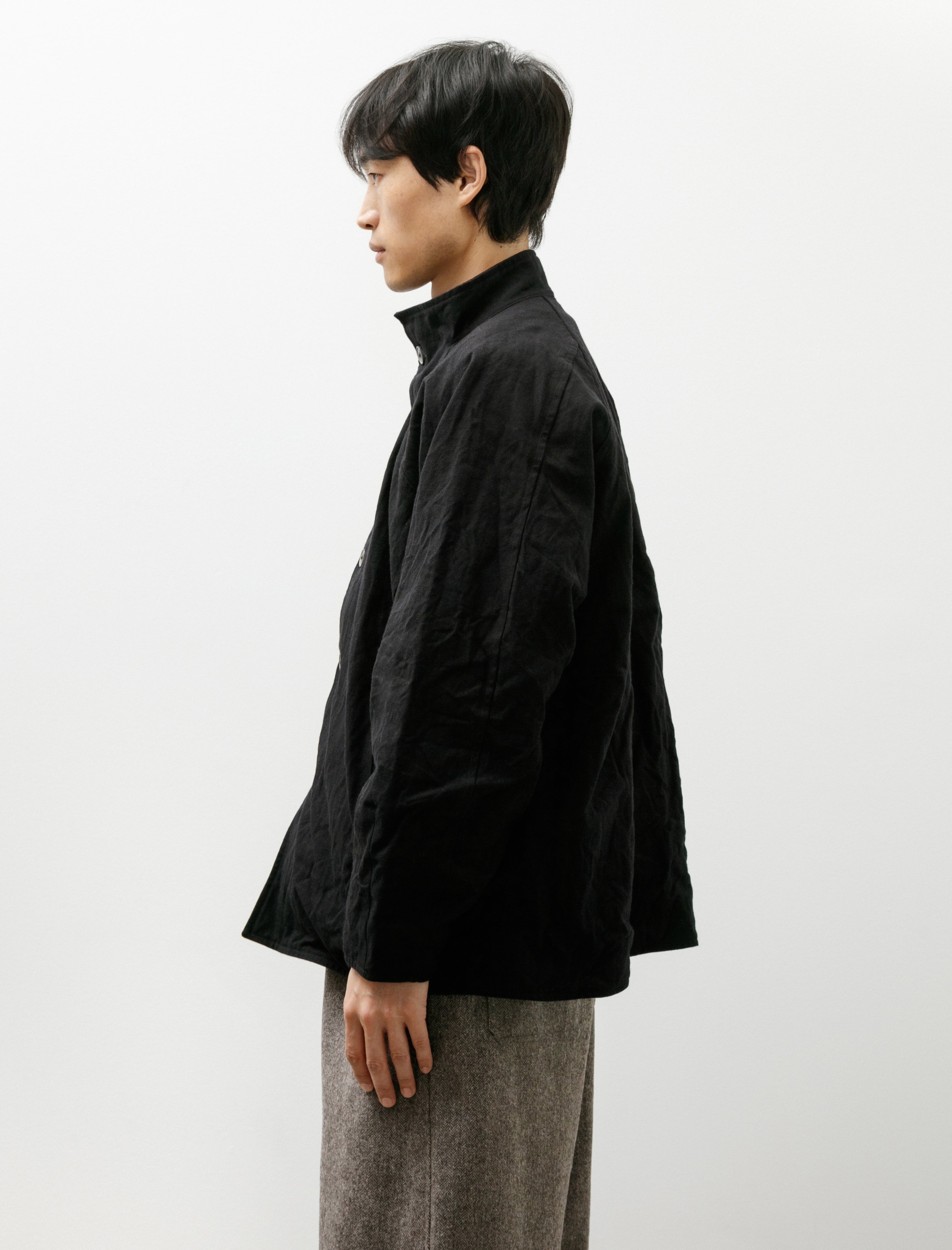 Unkruid Late Night Black Herringbone