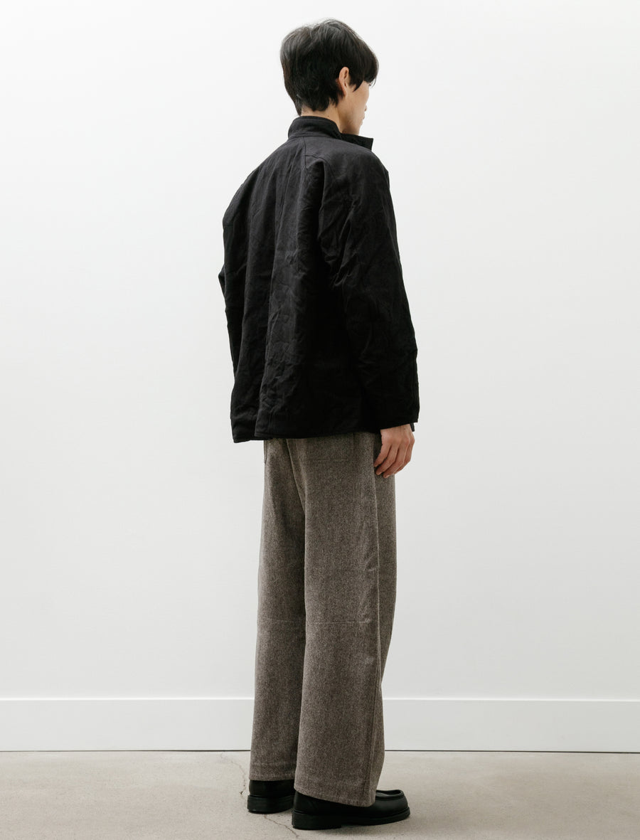 Deep Reading Grey Herringbone Fine Loden - Image 2