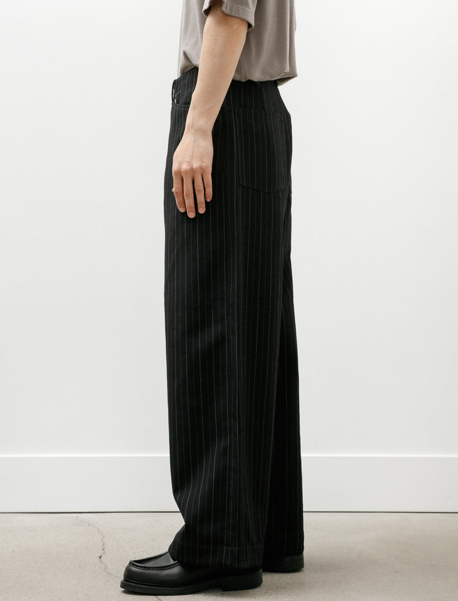 Five Pockets Black Pinstripe - Image 3