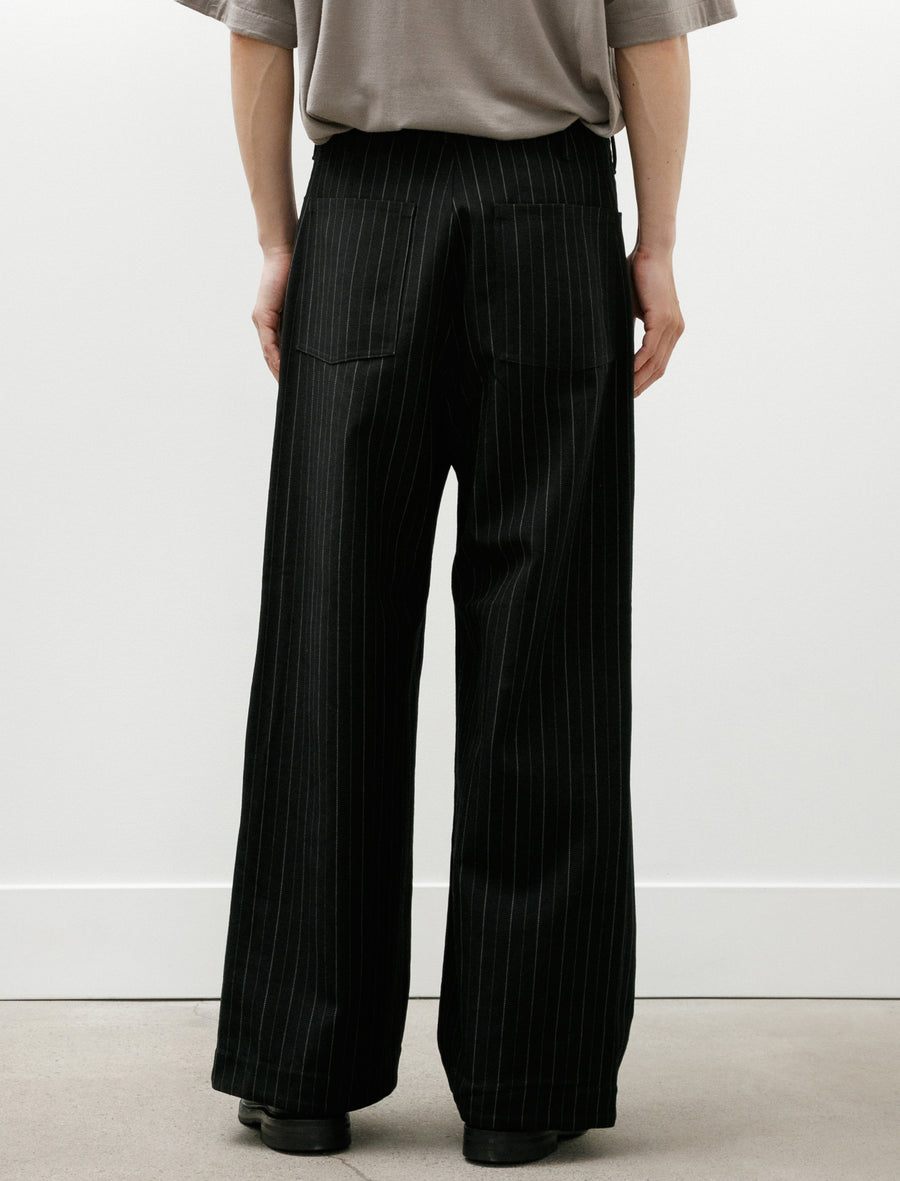 Five Pockets Black Pinstripe - Image 2