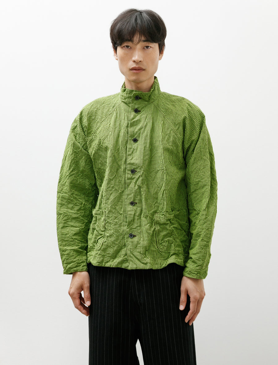 Pickers Shirt Brown Green Vichy - Image 1