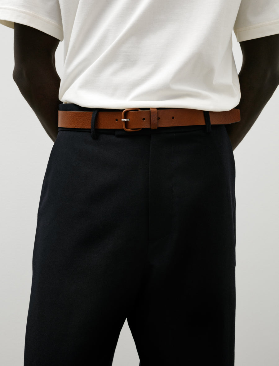 Logic Veg Tanned Leather Belt Brown - Image 1