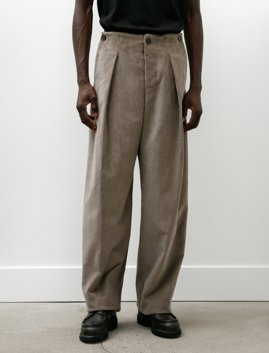 LB-4-AP Trousers Cord Taupe - Image 4