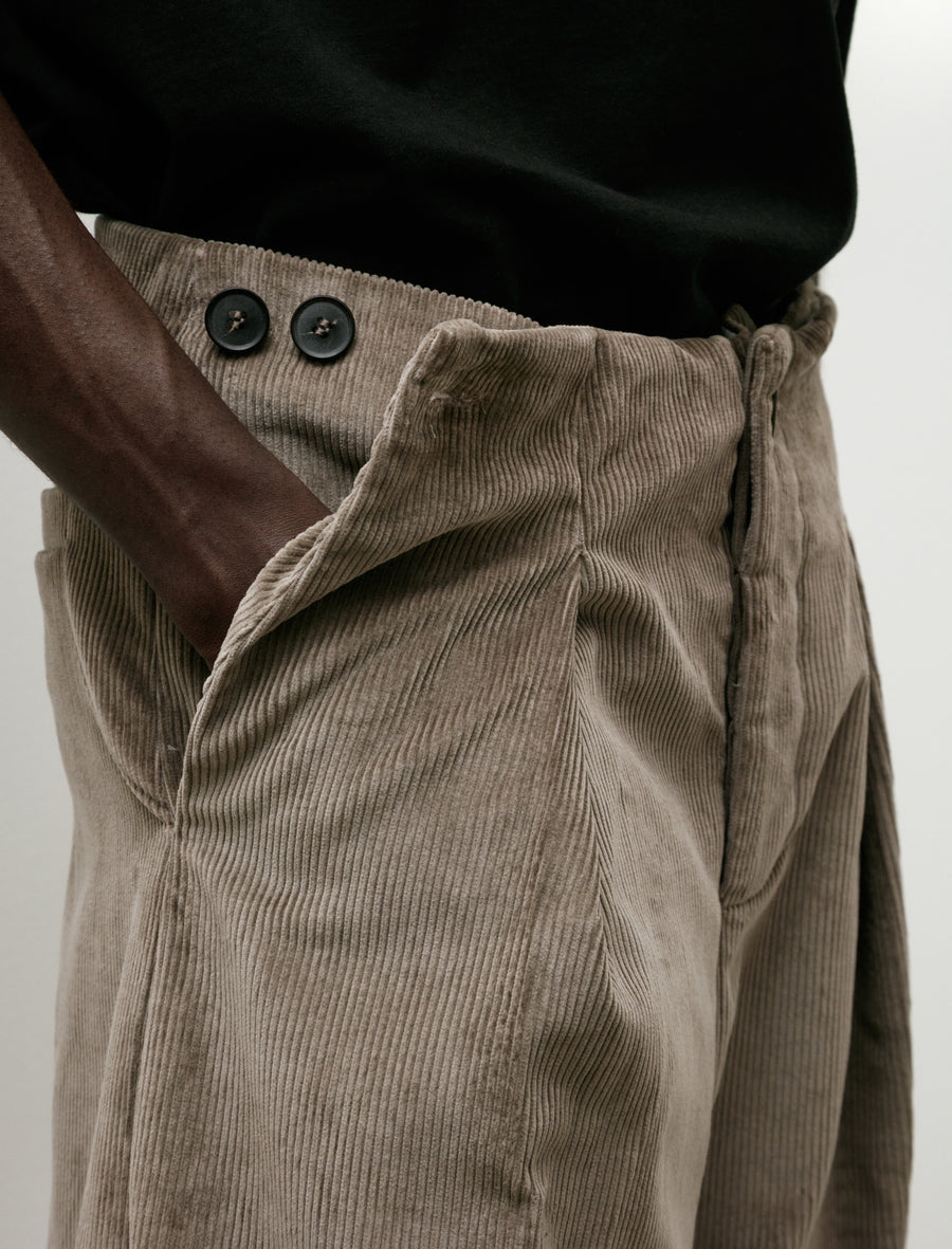LB-4-AP Trousers Cord Taupe - Image 7