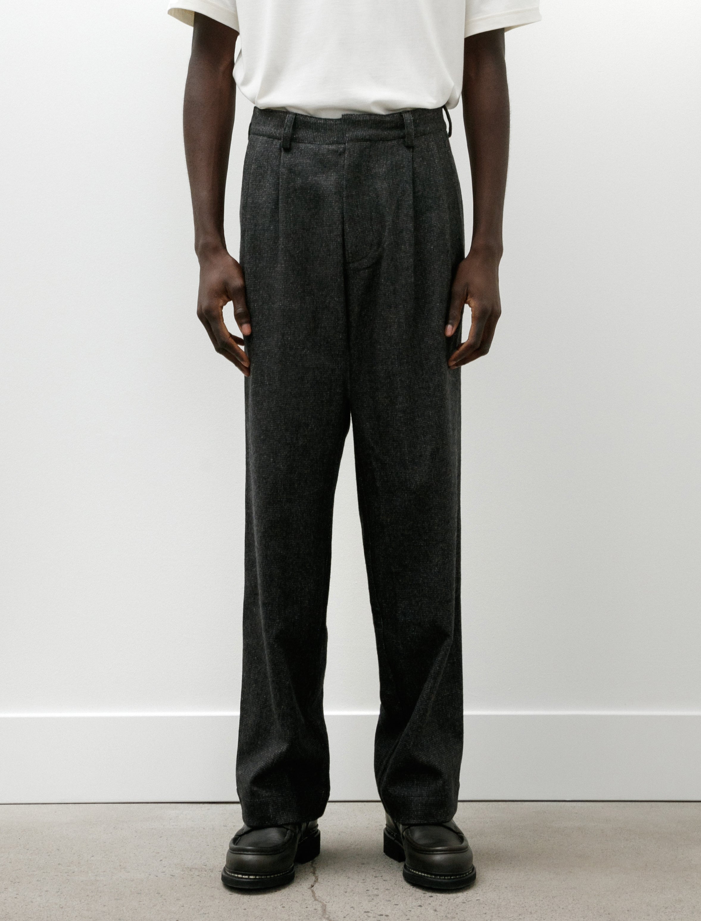 Conkers Gardening Trouser Dobby Wool Pebble Dash