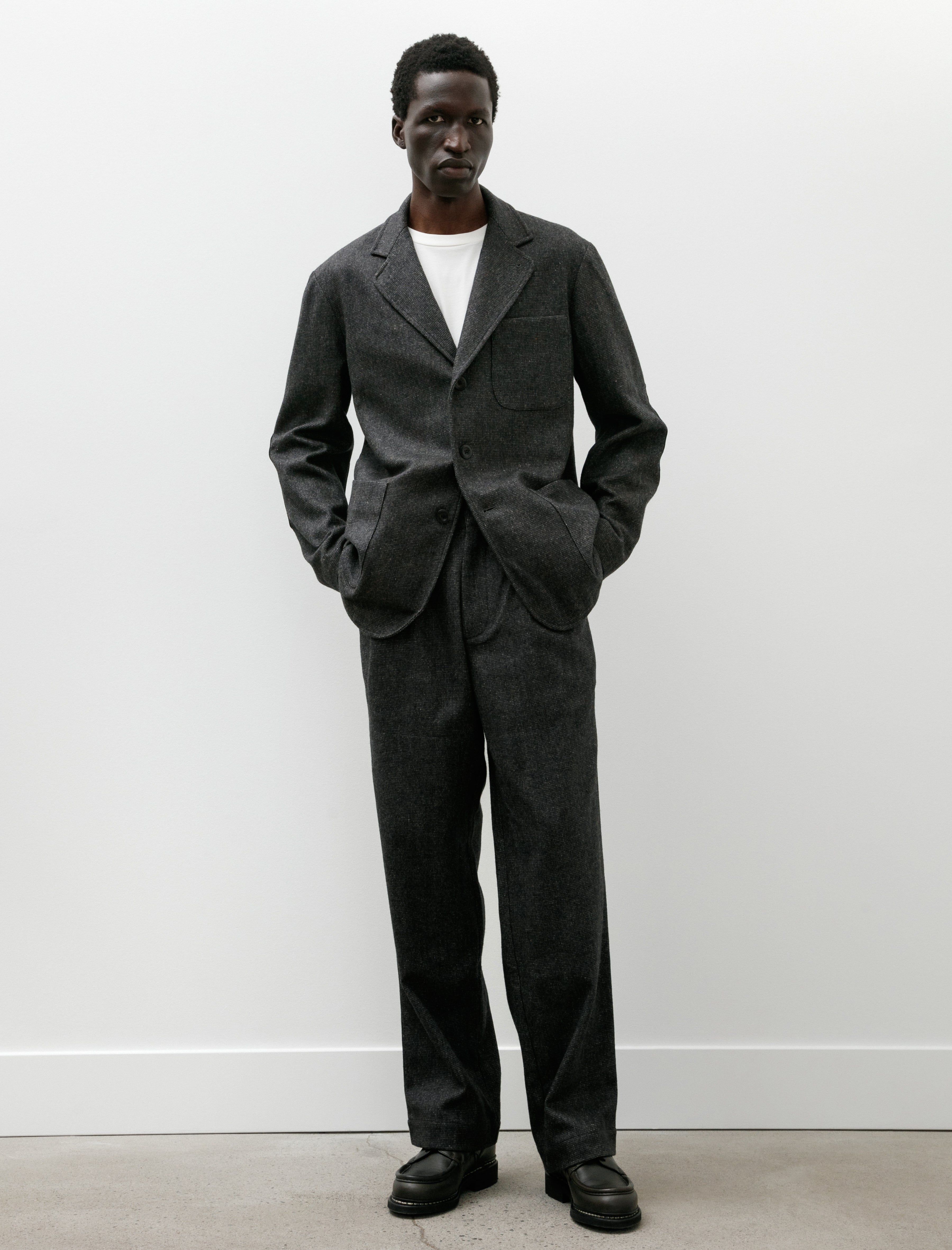 Conkers Gardening Blazer Dobby Wool Pebble Dash