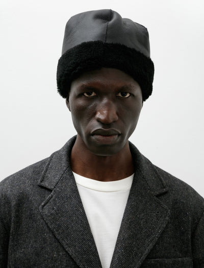 Liberty Cap Curly Merino Sherling Black