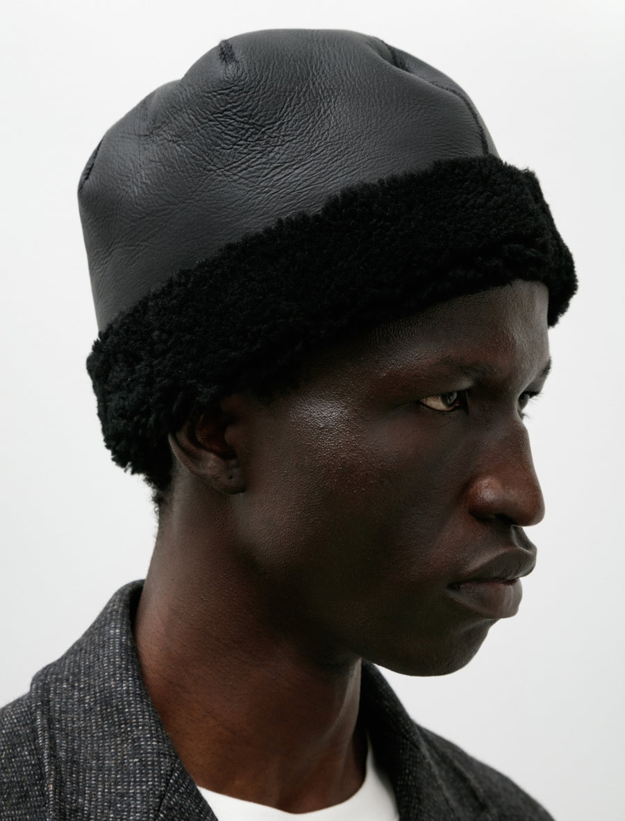 Liberty Cap Curly Merino Sherling Black - Image 2