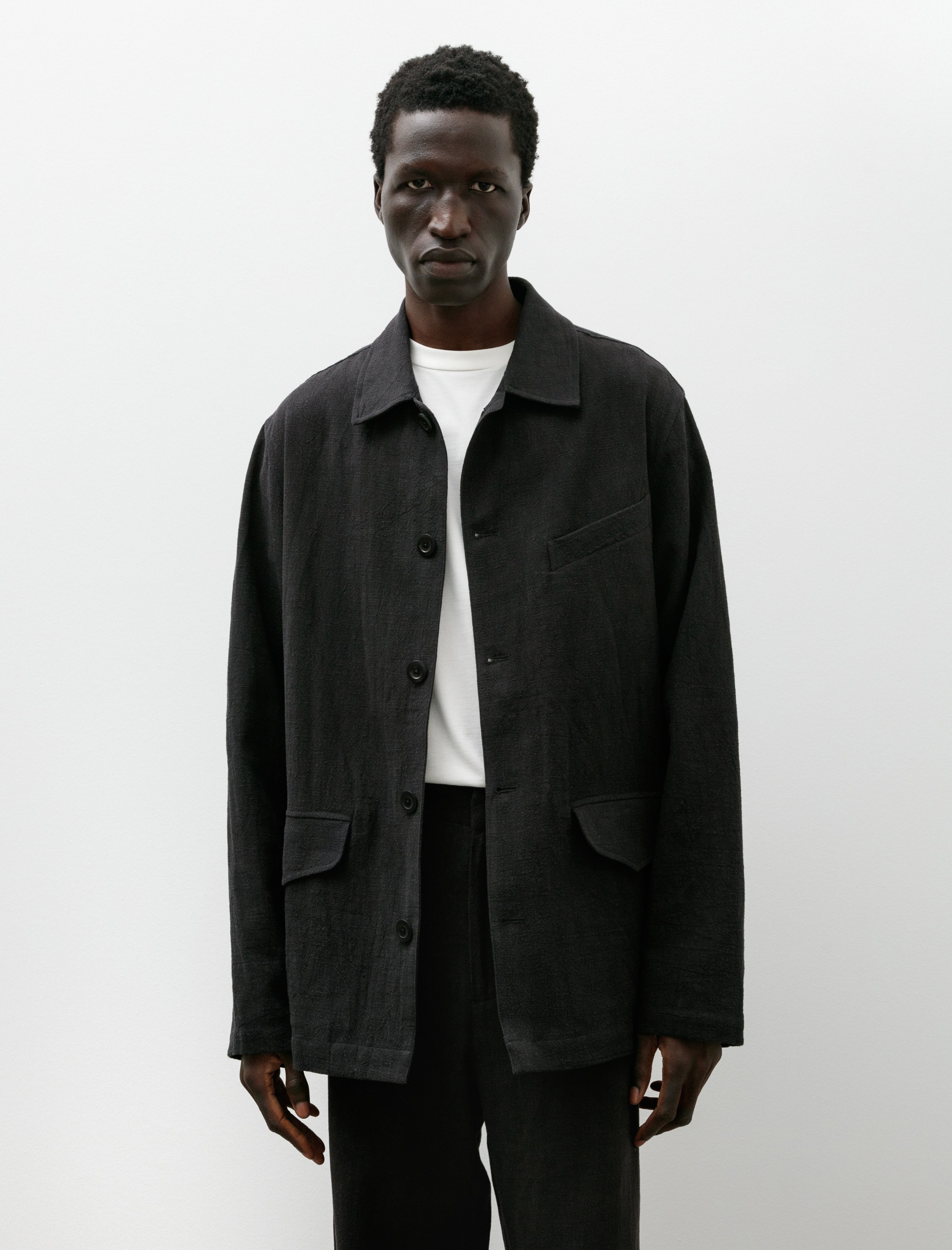 Conkers Field Shirt Charcoal