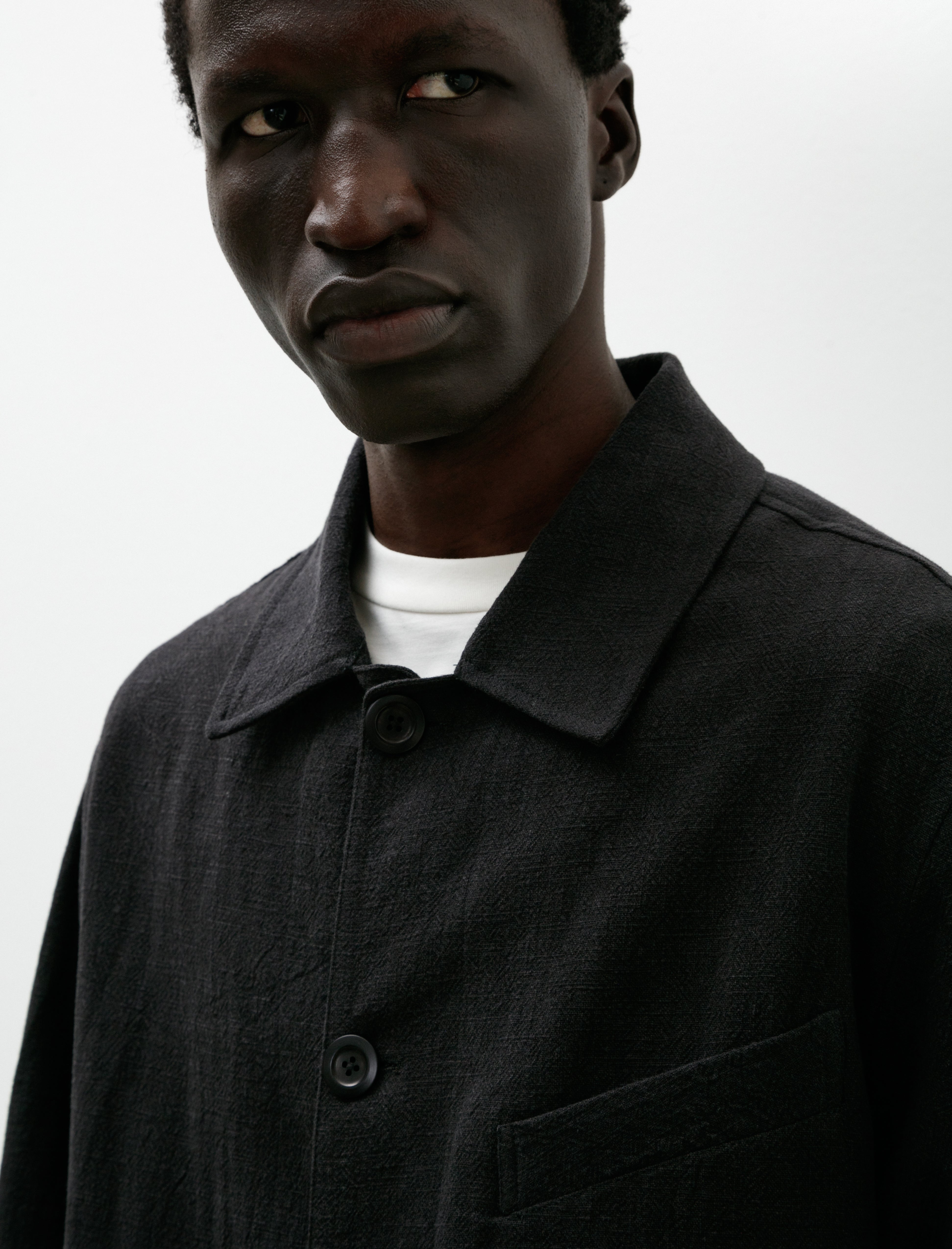 Conkers Field Shirt Charcoal