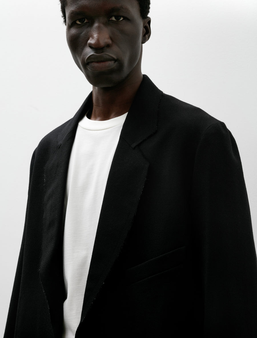 LB-1-RNL-SB Blazer Crepe Black - Image 4