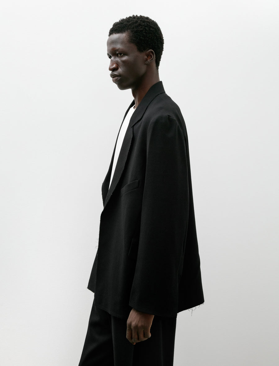 LB-1-RNL-SB Blazer Crepe Black - Image 3