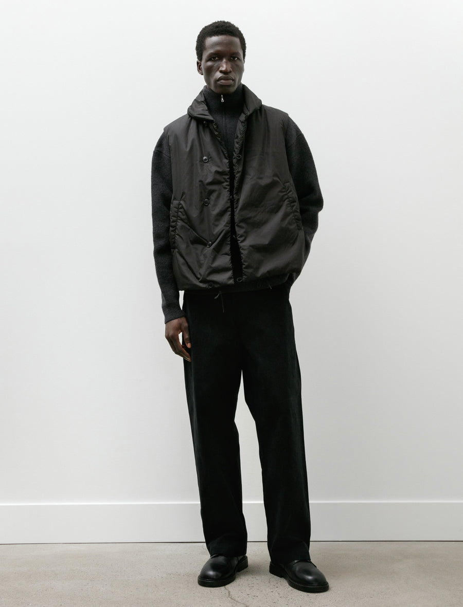 Lux Pants Garment Dyed Moleskin Black - Image 1
