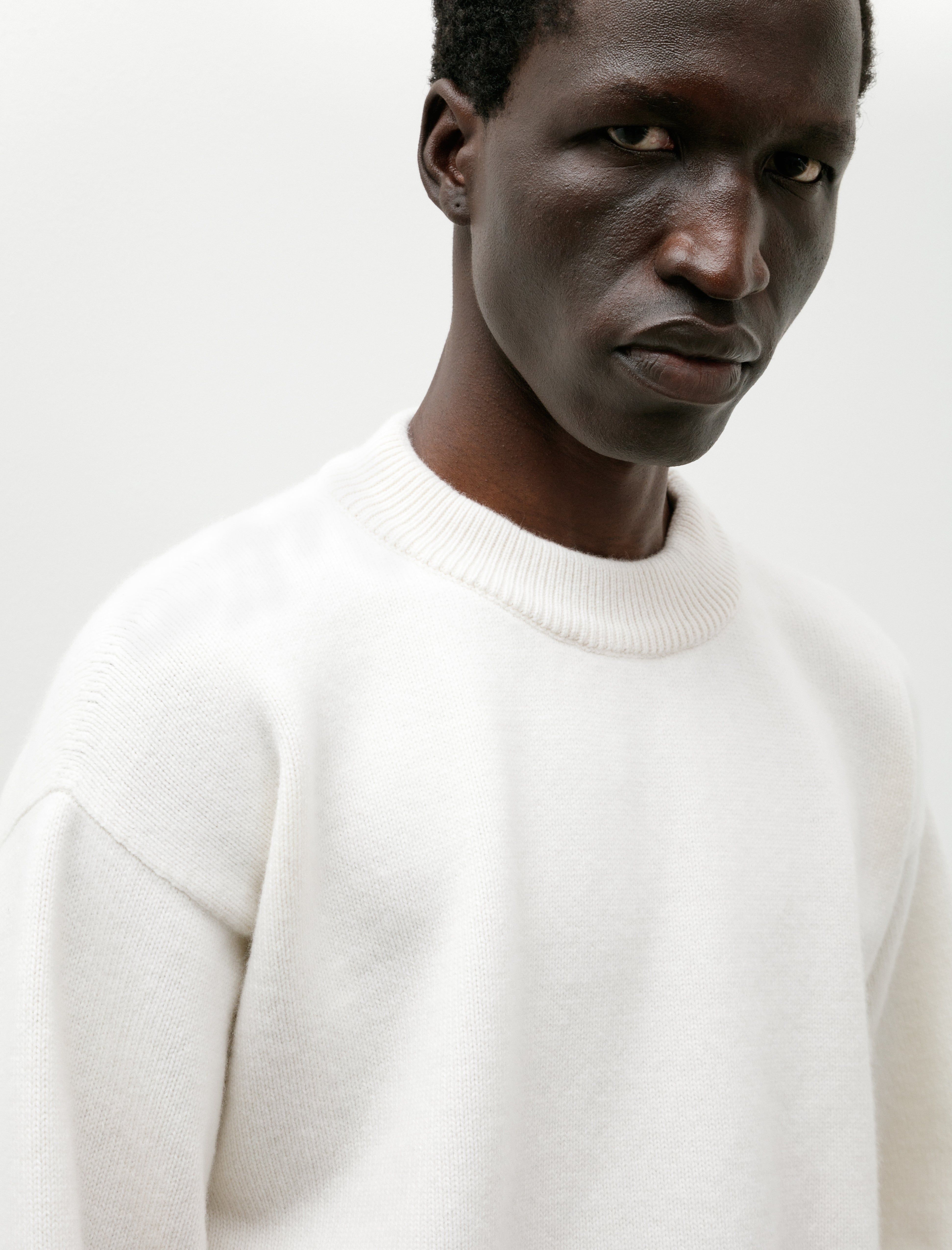 Arpenteur Source Sweater Merino Cashmere Off-White