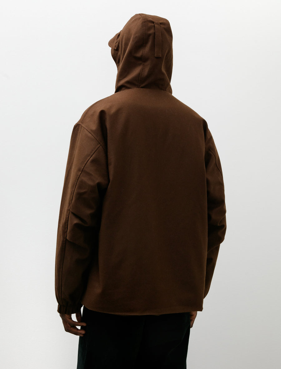 Air Two-Layer Wool Tobacco Brown - Image 2