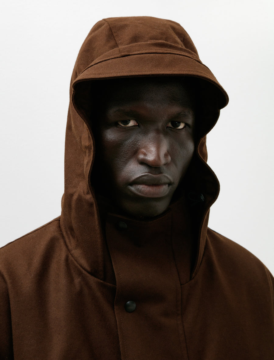 Air Two-Layer Wool Tobacco Brown - Image 5