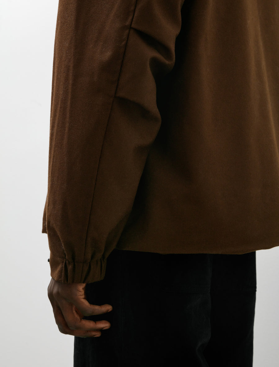 Air Two-Layer Wool Tobacco Brown - Image 6