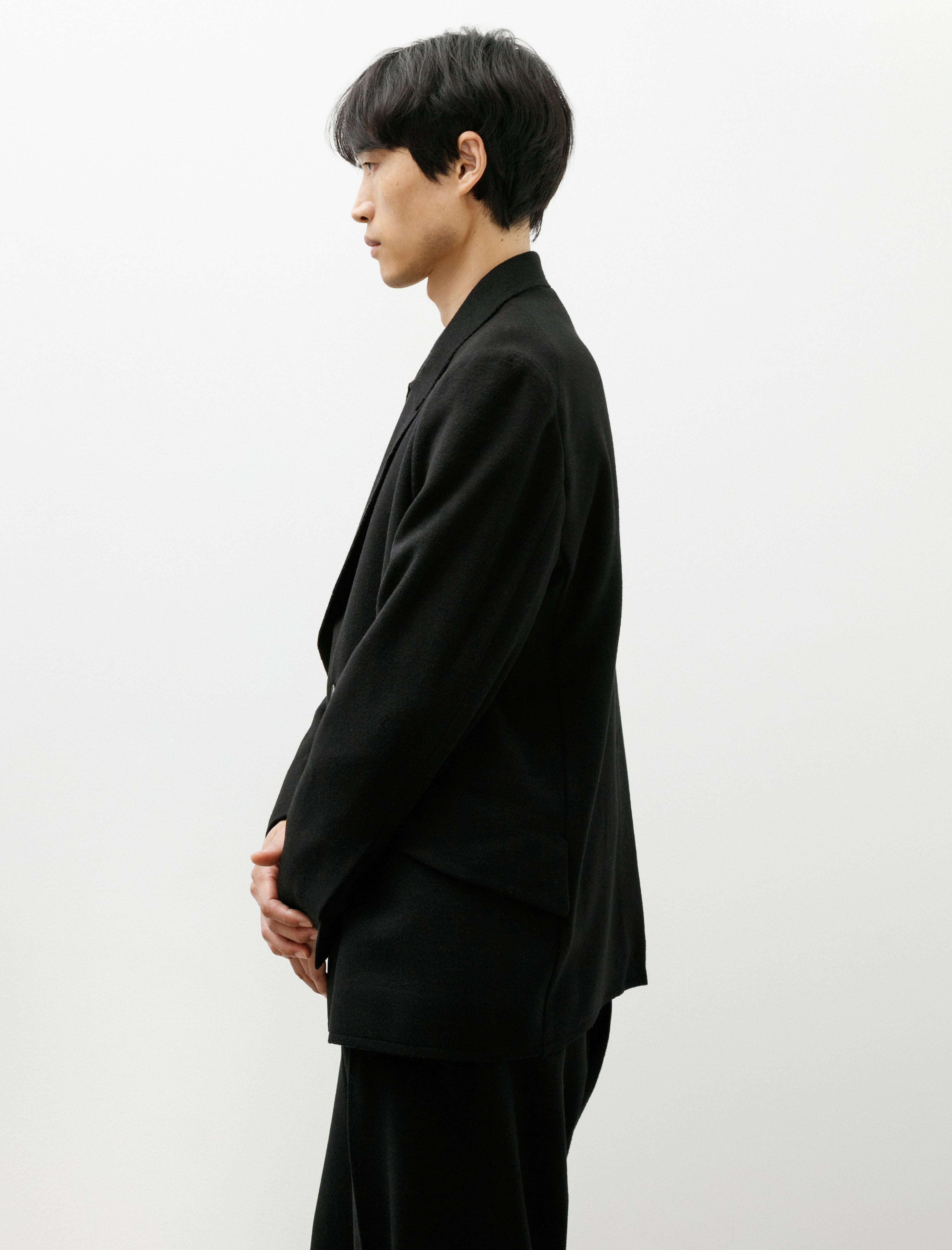 Lea Boberg LB-1J-RPL Blazer Wool Cashmere Silk Black