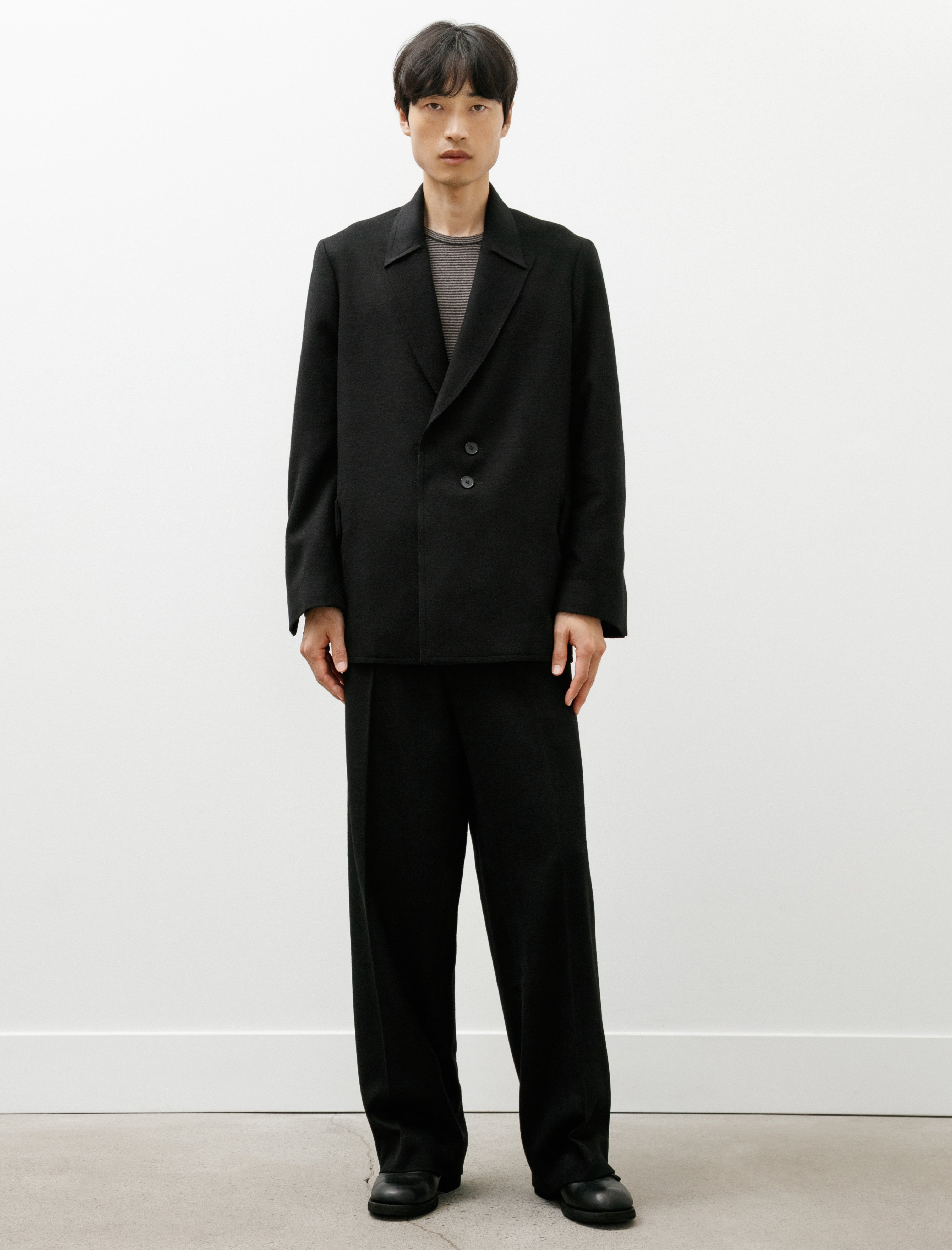 Lea Boberg LB-1J-RPL Blazer Wool Cashmere Silk Black