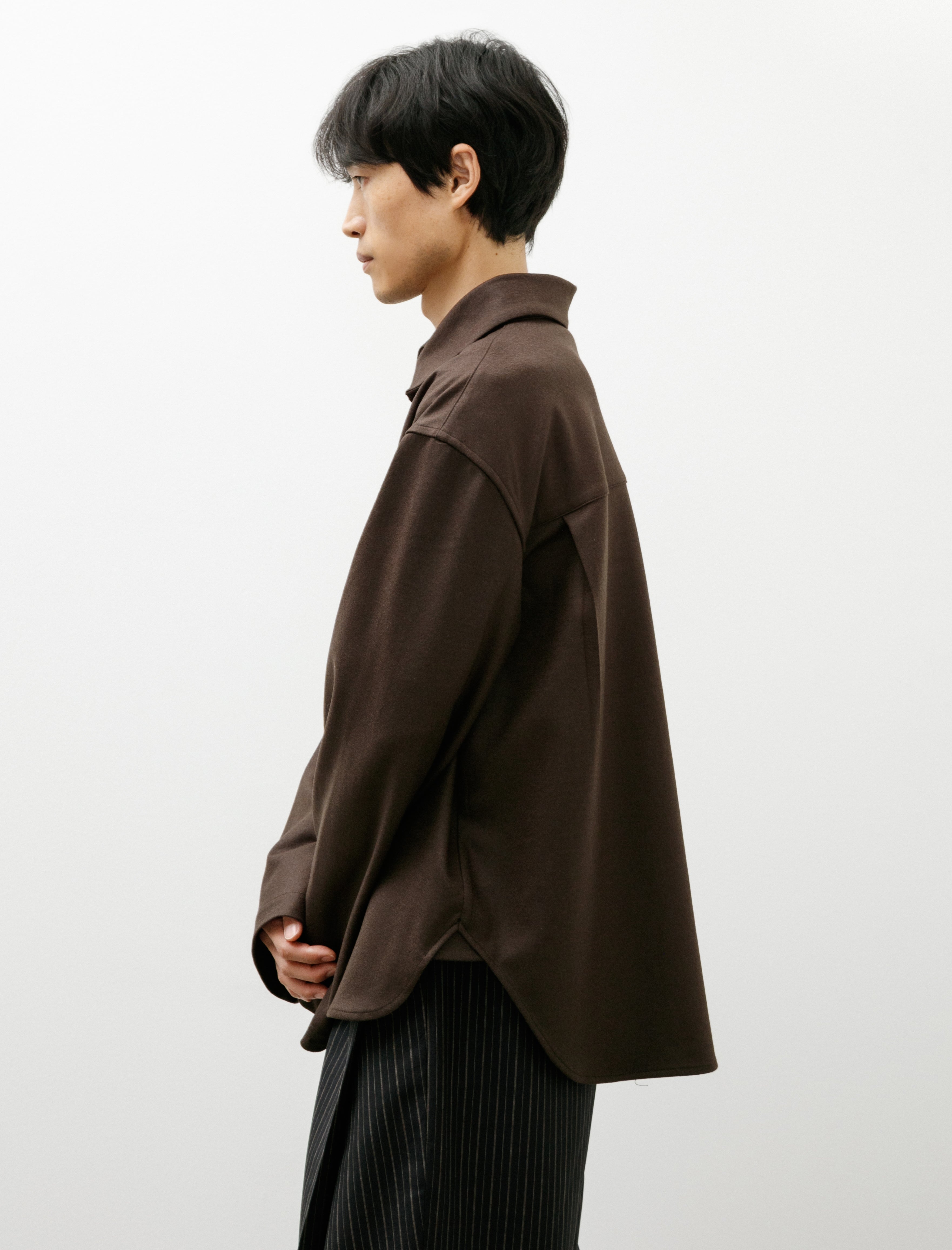 Lea Boberg LB-25T-SC-FF Shirt Wool Flannel Brown