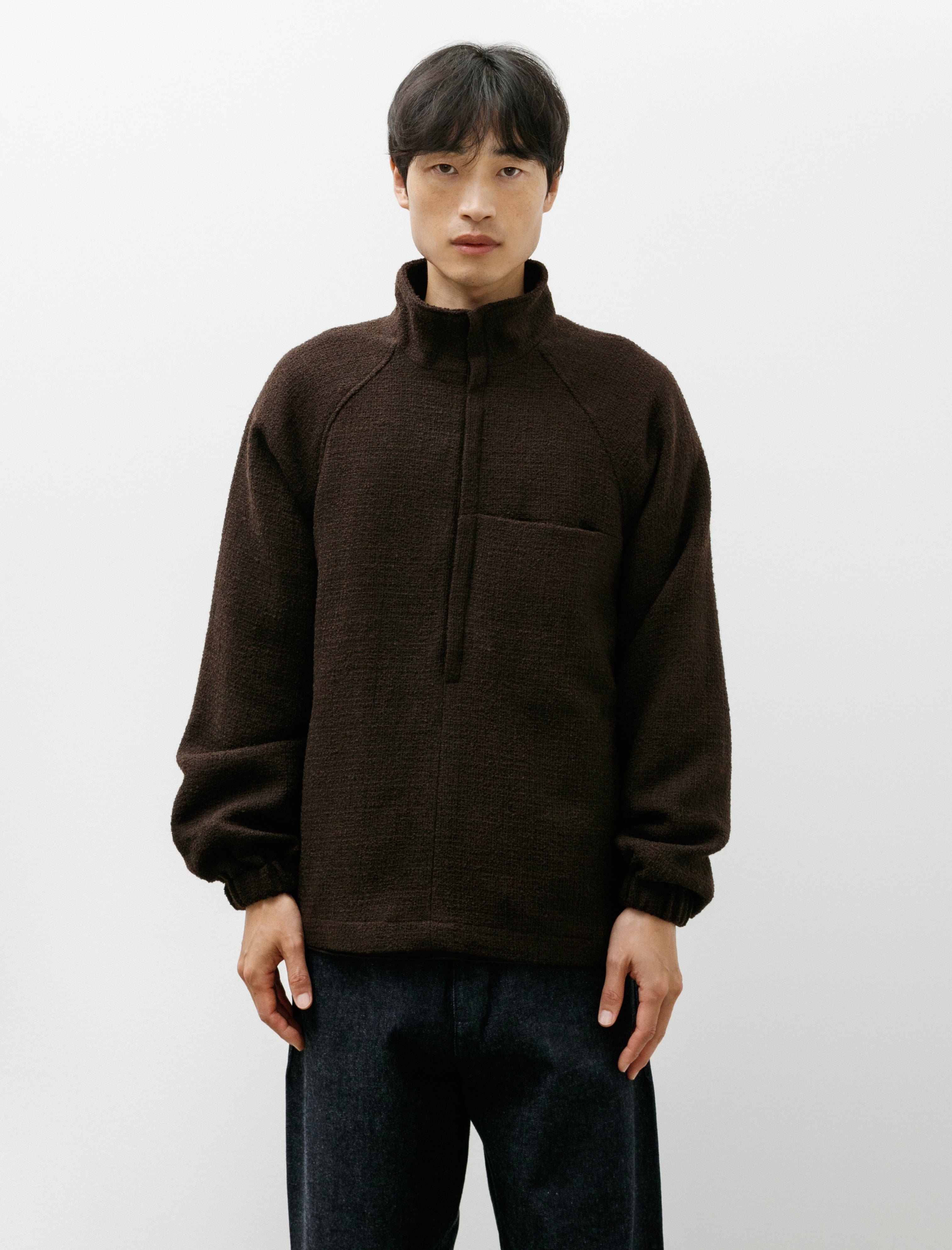 Arpenteur Track S Jacket Tweed Brown