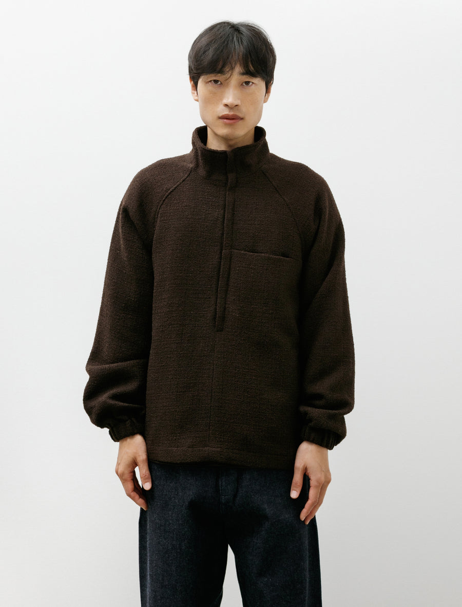 Track S Jacket Tweed Brown - Image 1