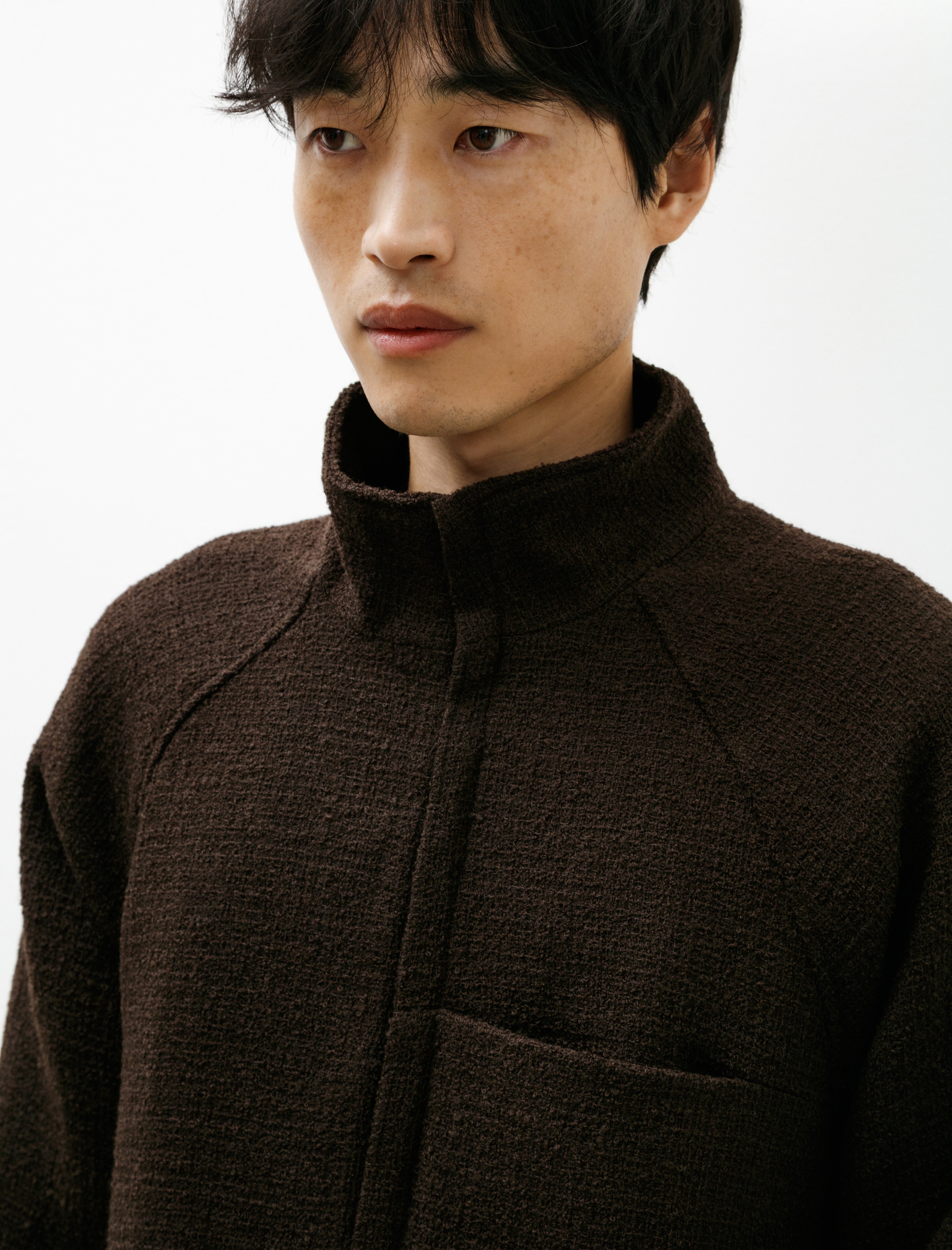 Arpenteur Track S Jacket Tweed Brown