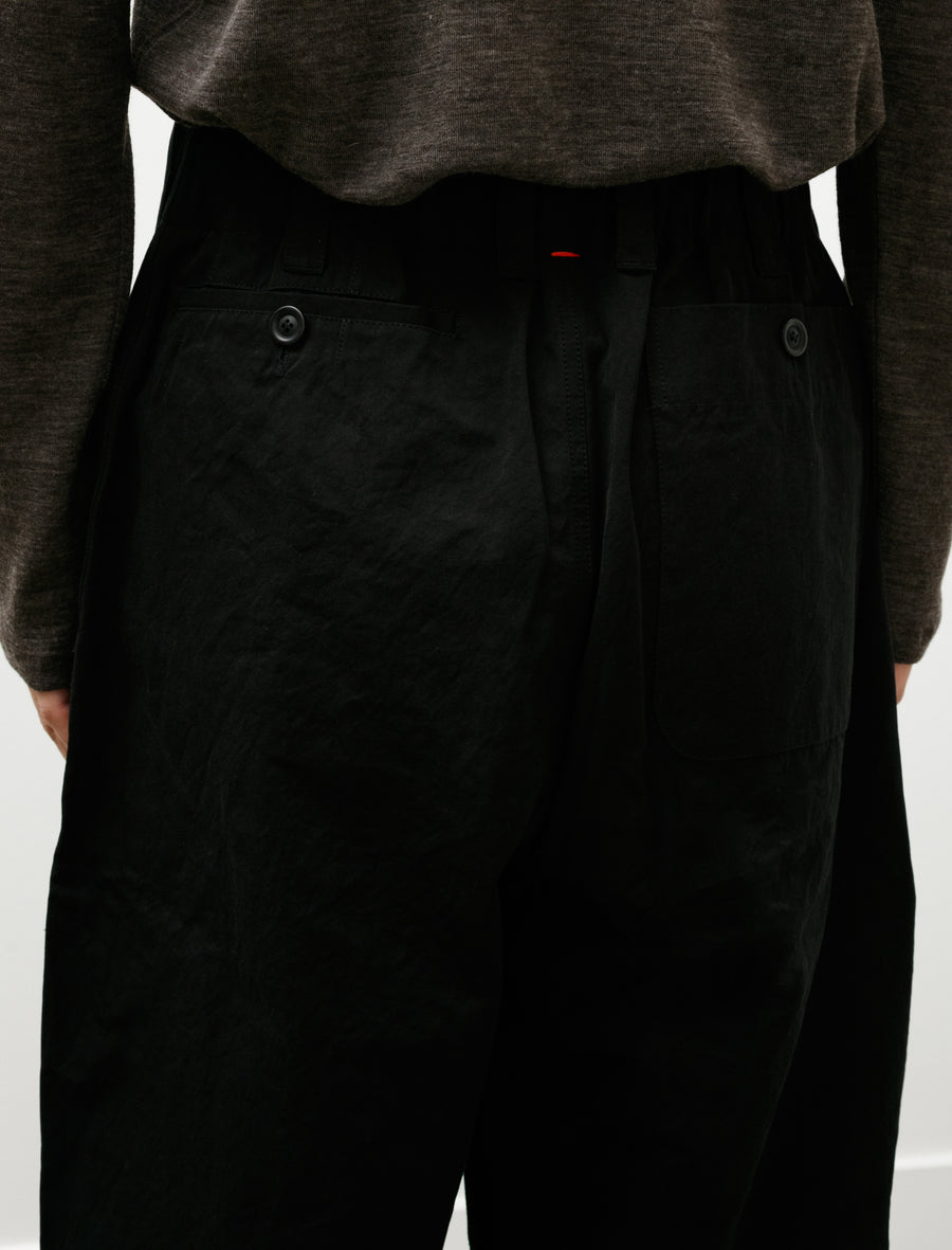 Warren Pant Double Cotton Black - Image 7