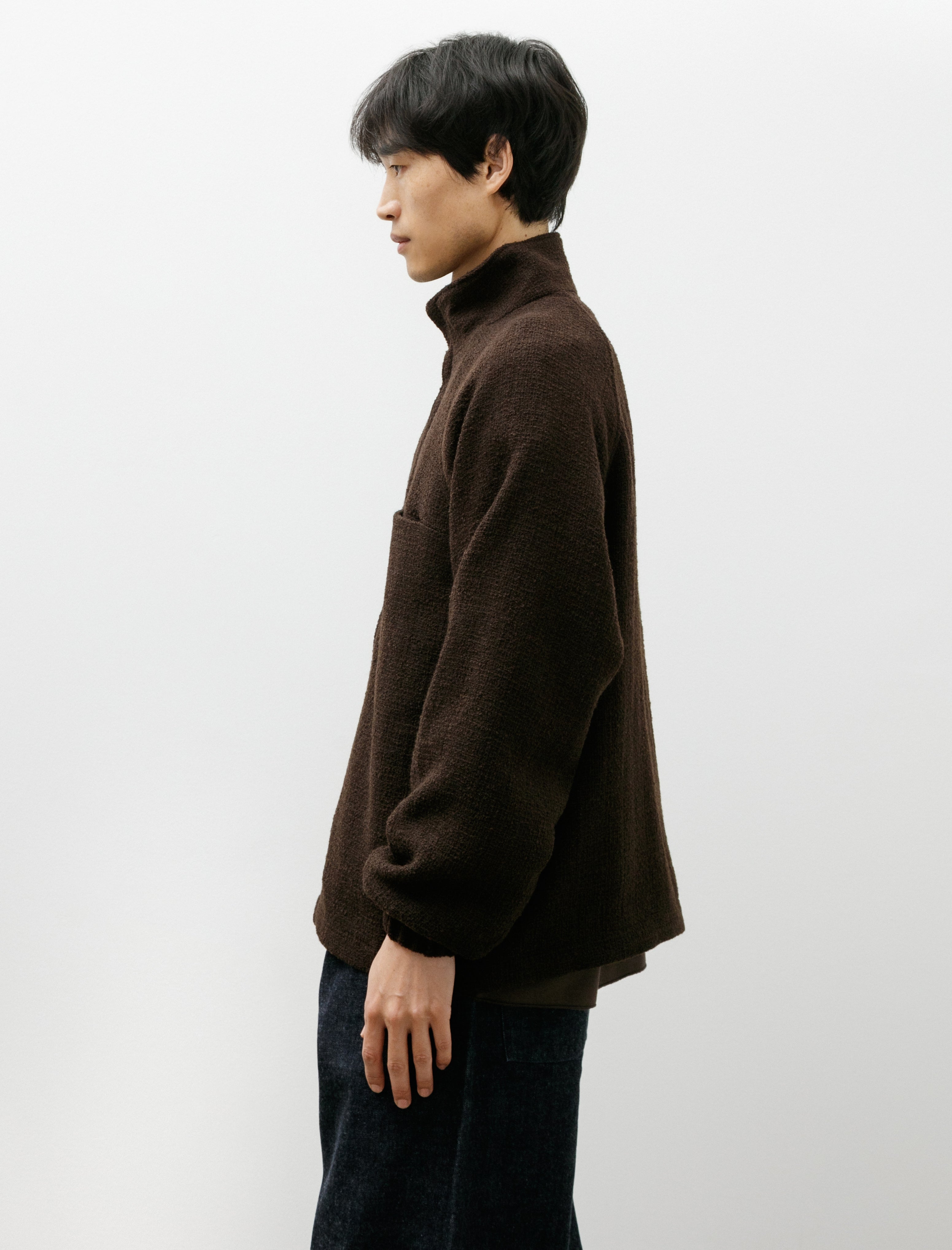 Arpenteur Track S Jacket Tweed Brown