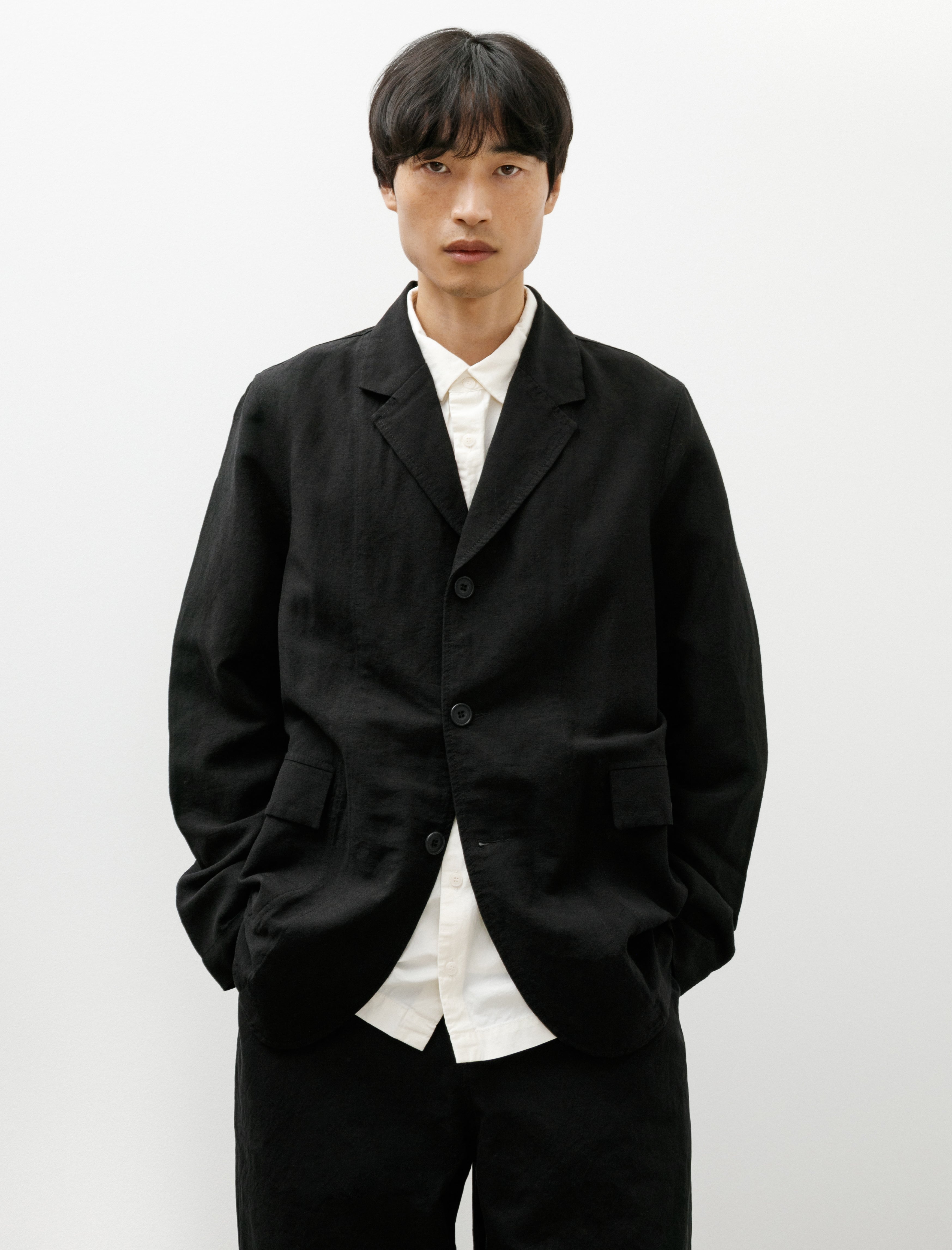 Jak Pat Reversible Jacket Black