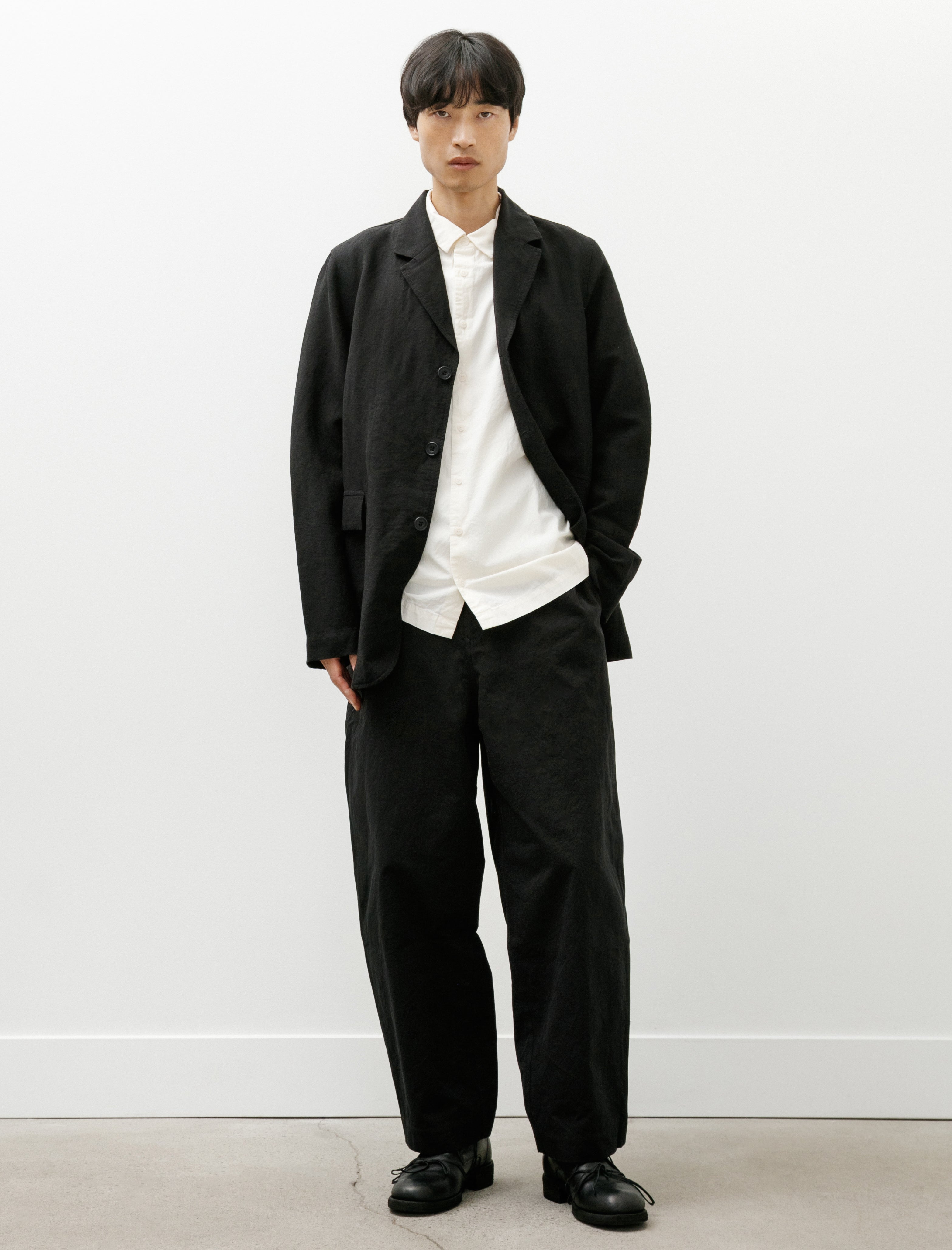 Warren Pant Double Cotton Black
